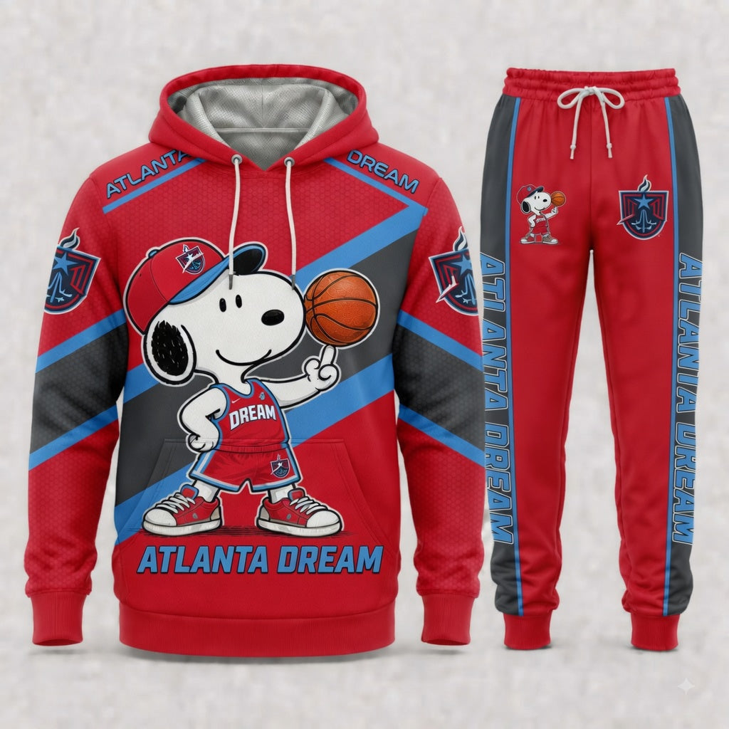 Sport Fan Set — Hoodie & Sweatpants Set | All 15 Teams Available-COMBO GIFTS FOR FAN basketball woman