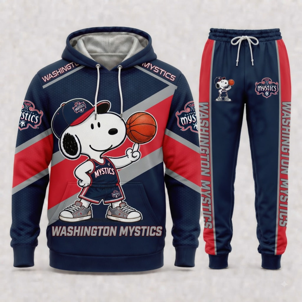 Sport Fan Set — Hoodie & Sweatpants Set | All 15 Teams Available-COMBO GIFTS FOR FAN basketball woman