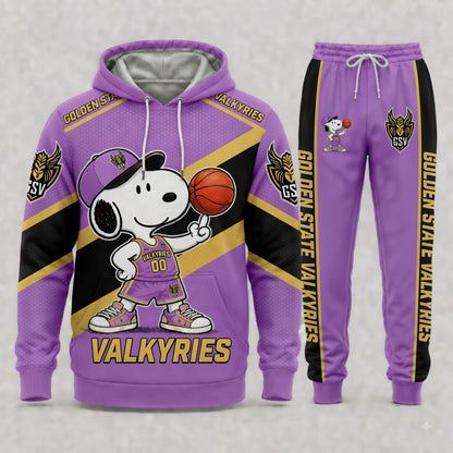 Sport Fan Set — Hoodie & Sweatpants Set | All 15 Teams Available-COMBO GIFTS FOR FAN basketball woman