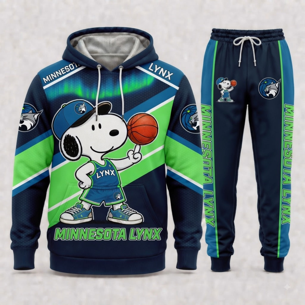 Sport Fan Set — Hoodie & Sweatpants Set | All 15 Teams Available-COMBO GIFTS FOR FAN basketball woman