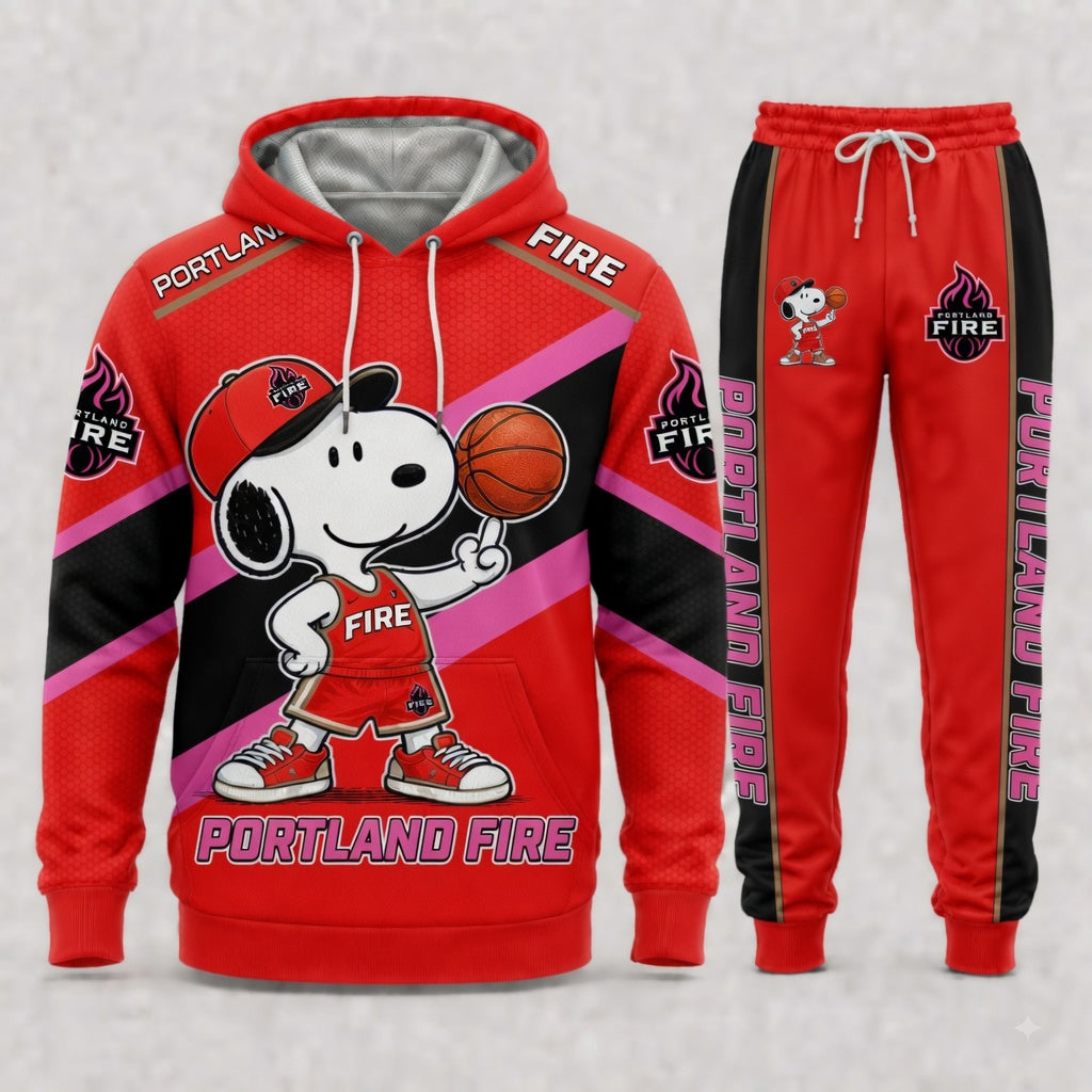 Sport Fan Set — Hoodie & Sweatpants Set | All 15 Teams Available-COMBO GIFTS FOR FAN basketball woman