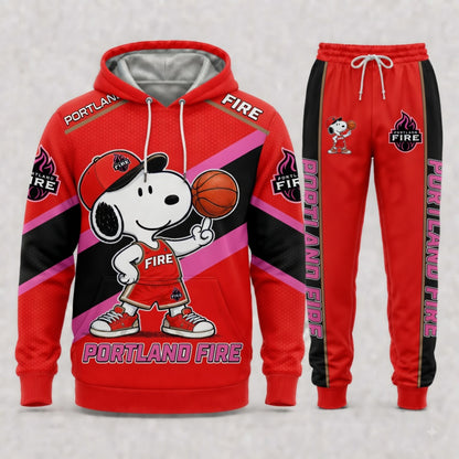 Sport Fan Set — Hoodie & Sweatpants Set | All 15 Teams Available-COMBO GIFTS FOR FAN basketball woman