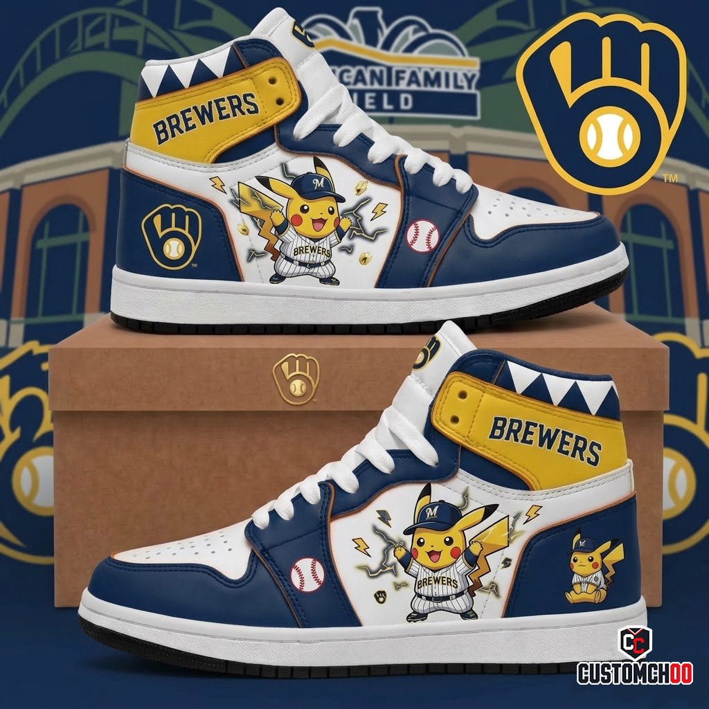MLB x Pokemon Baseball Fan High Top Sneakers | All 30 Teams Available