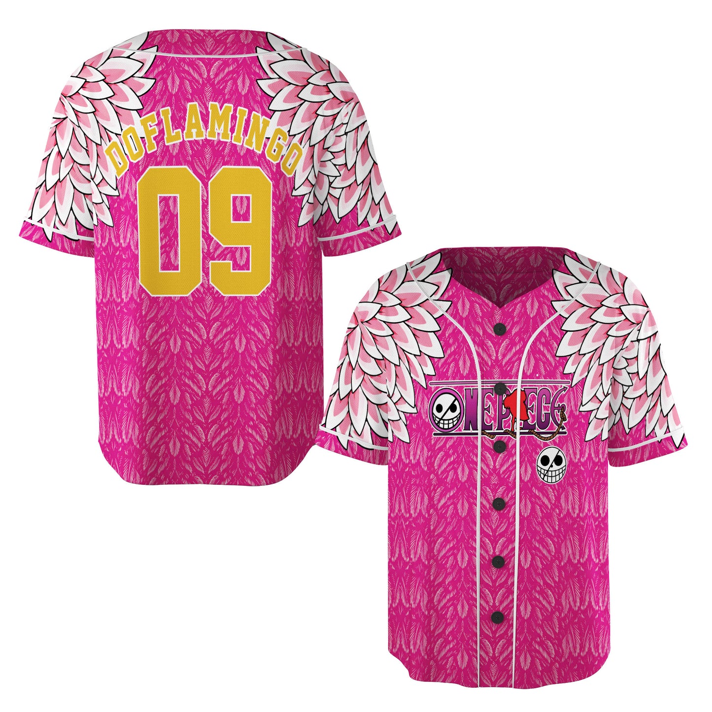 Custom One Piece Baseball Jersey Shirt, Personalized Cosplay Anime Style Team Uniform, Sports Fan Gift (Copy)