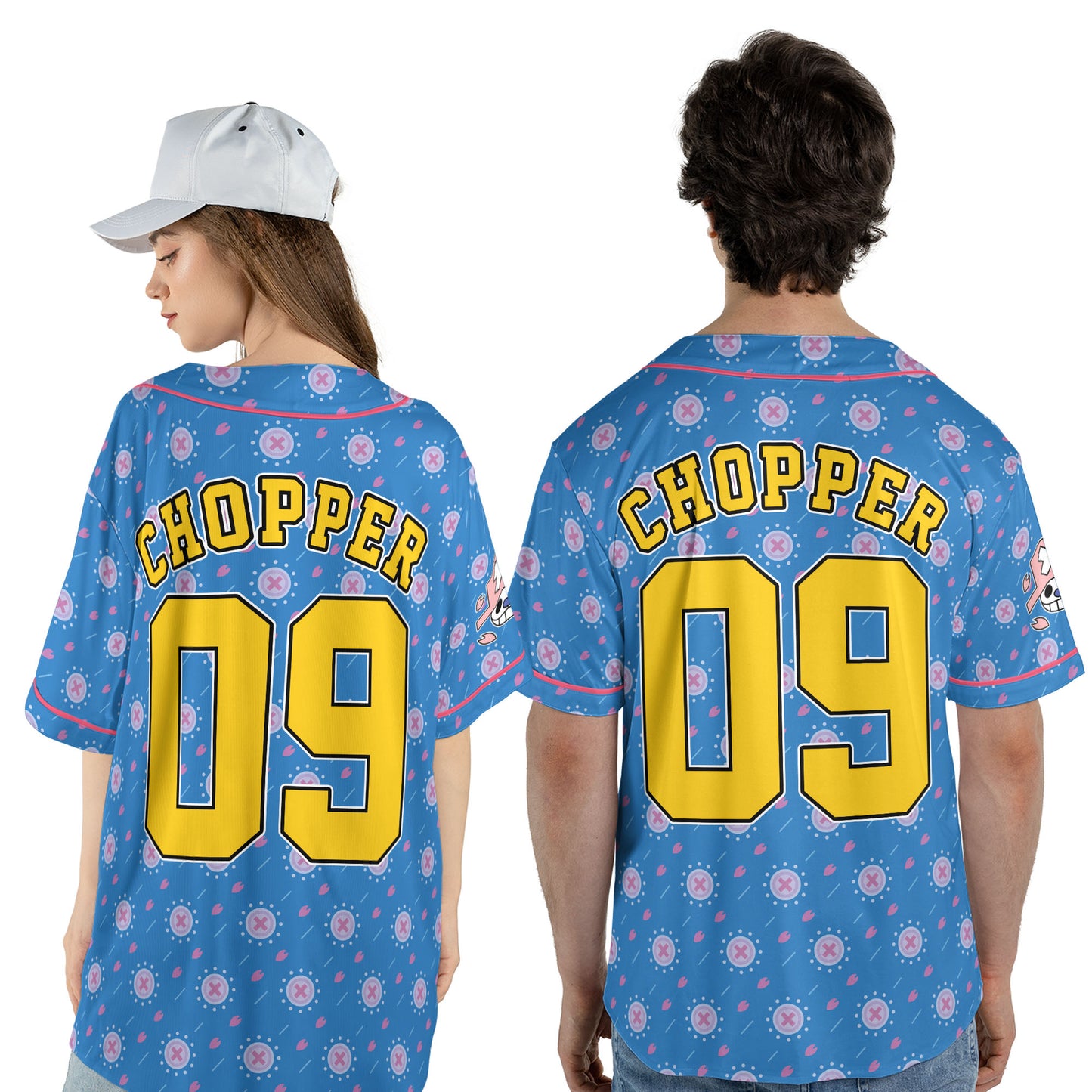 Custom One Piece Baseball Jersey Shirt, Personalized Cosplay Anime Style Team Uniform, Sports Fan Gift (Copy)