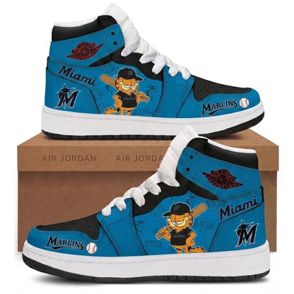 Baseball Fan Sneakers | All 30 Teams Available - Cartoon Sport Shoes Gift