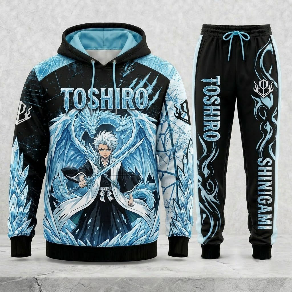 Limited Edition Soul Reaper Fan Set — Hoodie & Sweatpant Set | Anime Sword Warrior Outfit - Custom Fan Apparel Image 5