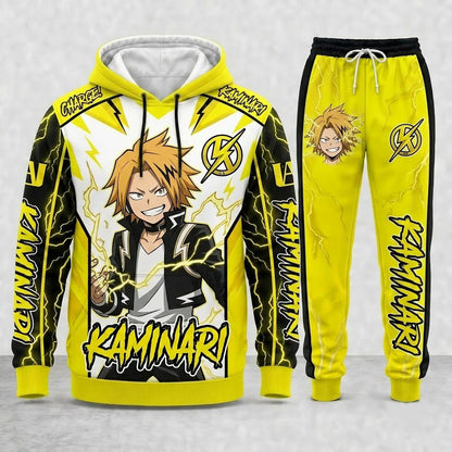 Limited Edition Hero Academy Anime Set — Hoodie & Sweatpants | Streetwear Gift - Custom Fan Apparel Image 12