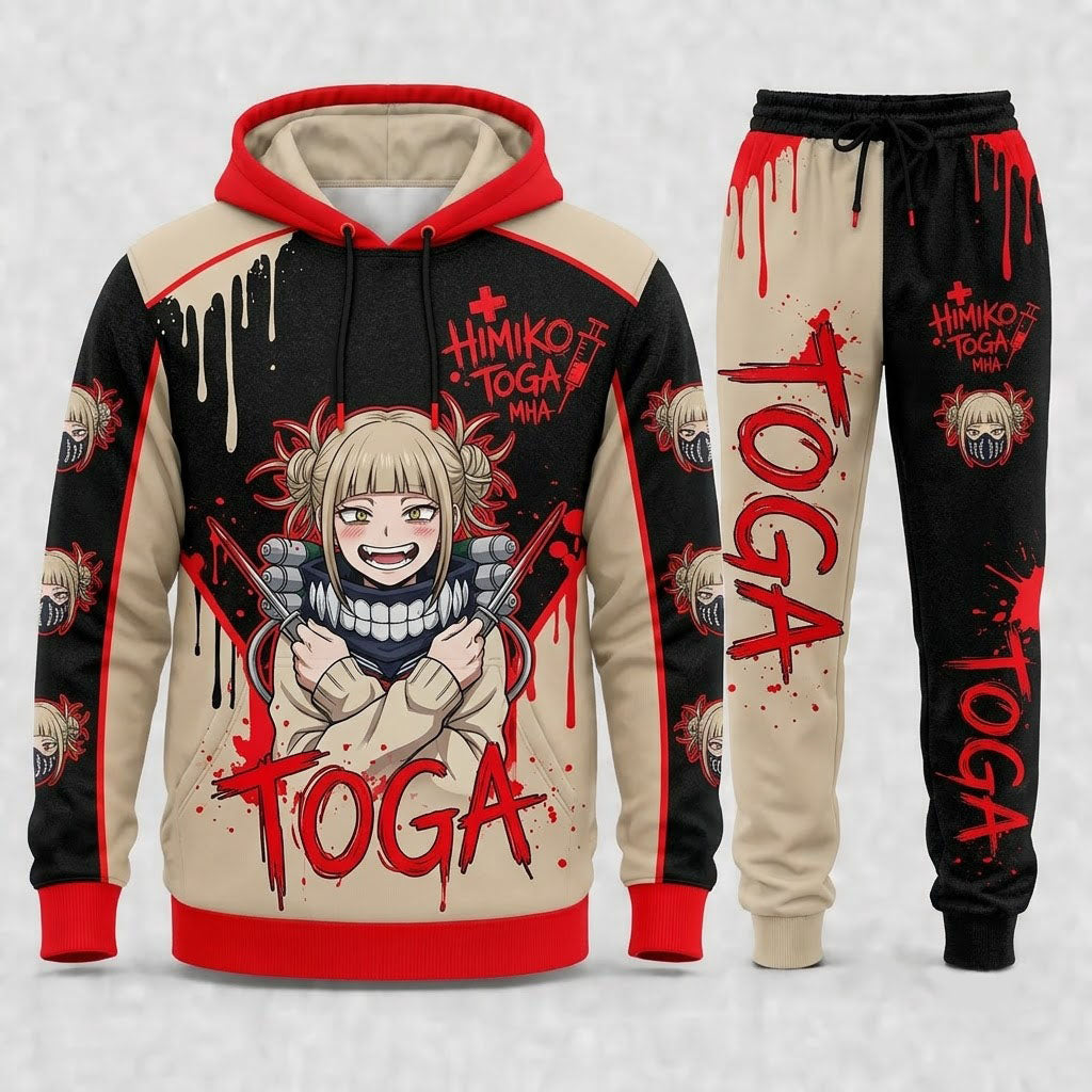 Limited Edition Hero Academy Anime Set — Hoodie & Sweatpants | Streetwear Gift - Custom Fan Apparel Image 18