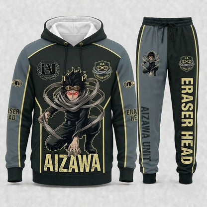 Limited Edition Hero Academy Anime Set — Hoodie & Sweatpants | Streetwear Gift - Custom Fan Apparel Image 7