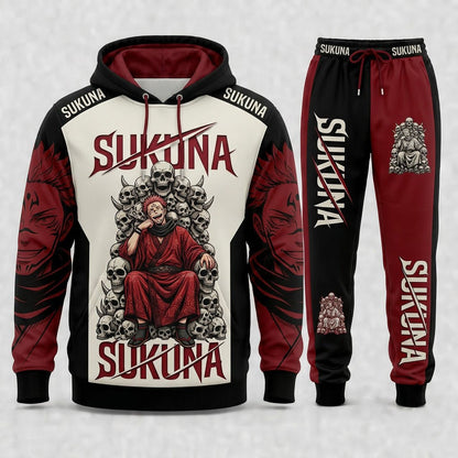 Limited Edition Cursed Academy Fan Set — Hoodie & Sweatpant | Anime Gift - Custom Fan Apparel Image 12
