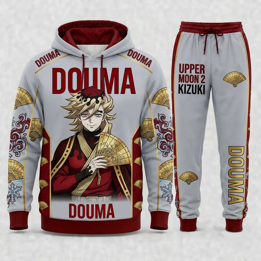 Limited Edition Demon Hunter Set | Anime Slayer Inspired Fan Hoodie & Sweatpants