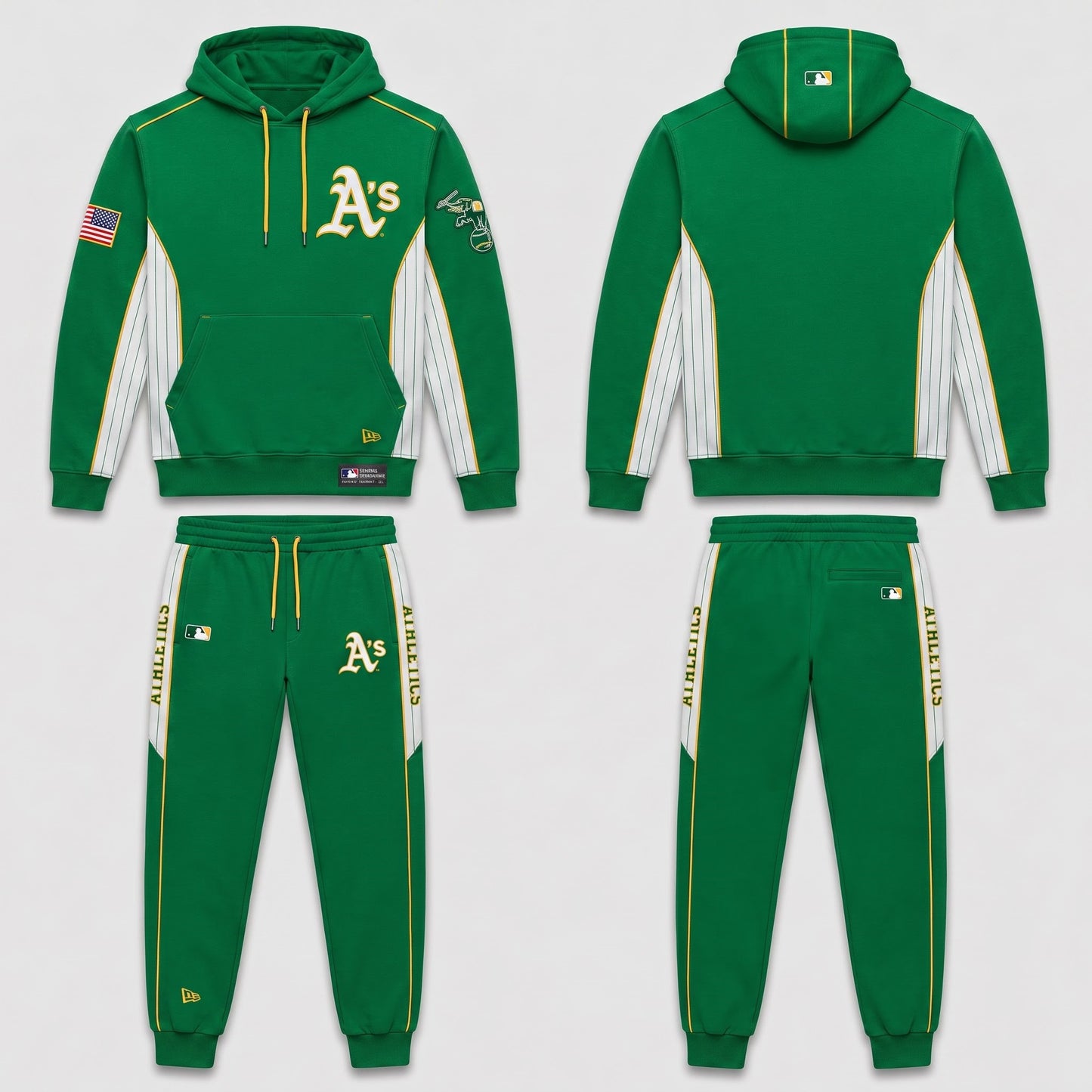 Limited edition! Gifts for Fans - Hoodie & Sweatpants Set All 30 Teams MLB Available
