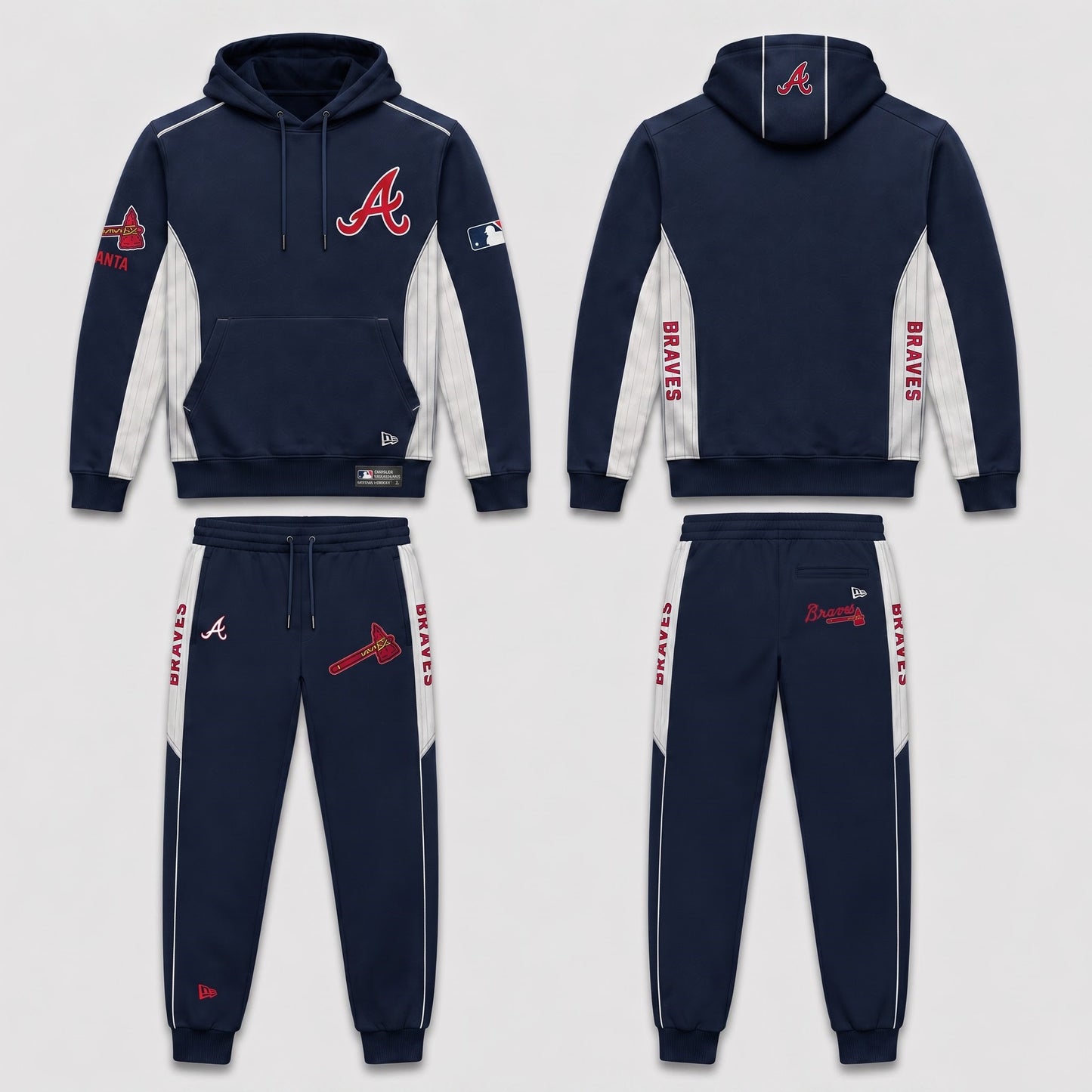 Limited edition! Gifts for Fans - Hoodie & Sweatpants Set All 30 Teams MLB Available