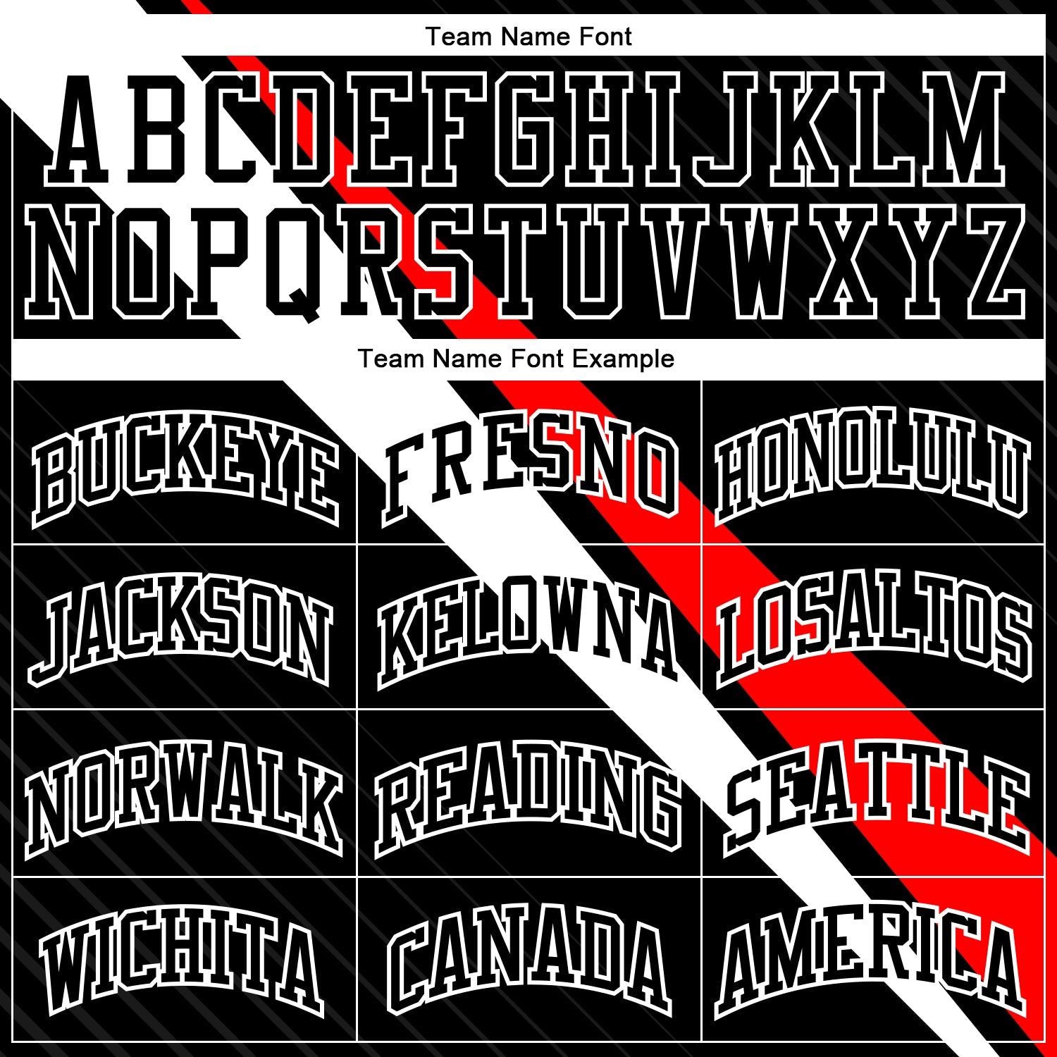 Custom Black White-Red Diagonal Lines Round Neck Sublimation Basketball Uniform Jersey