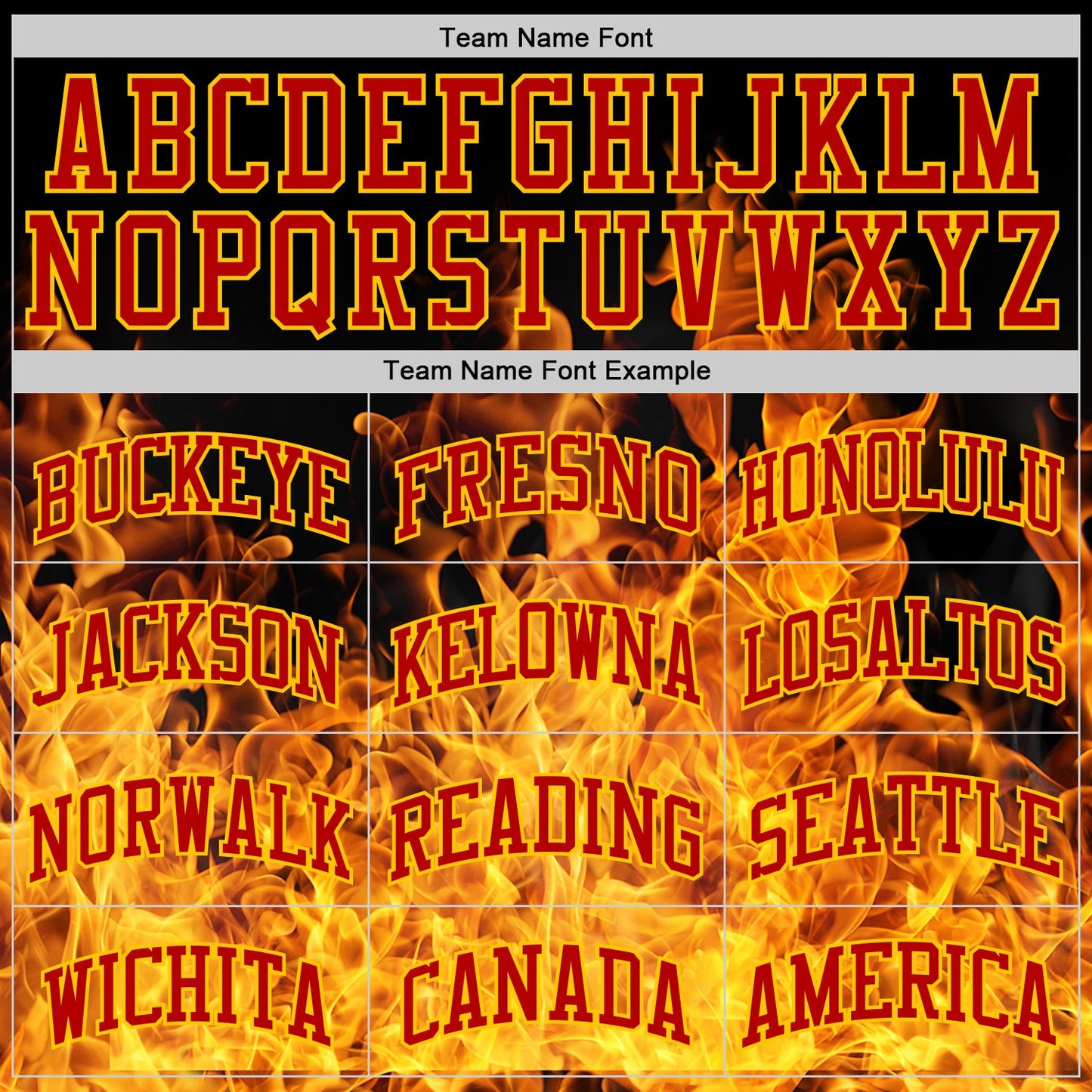 Custom Black Red-Yellow Flame Round Neck Sublimation Basketball Set Jersey