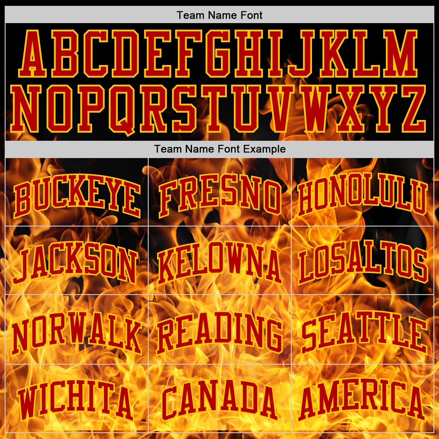 Custom Black Red-Yellow Flame Round Neck Sublimation Basketball Set Jersey