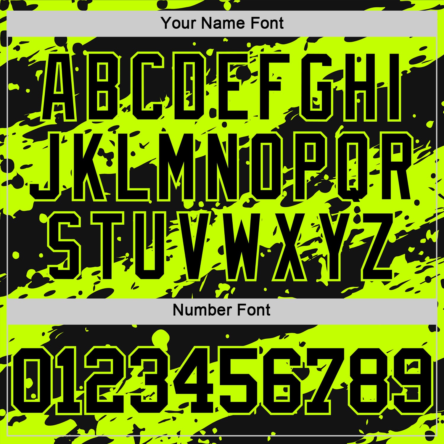 Custom Black Neon Green Splash Round Neck Sublimation Basketball Set Jersey