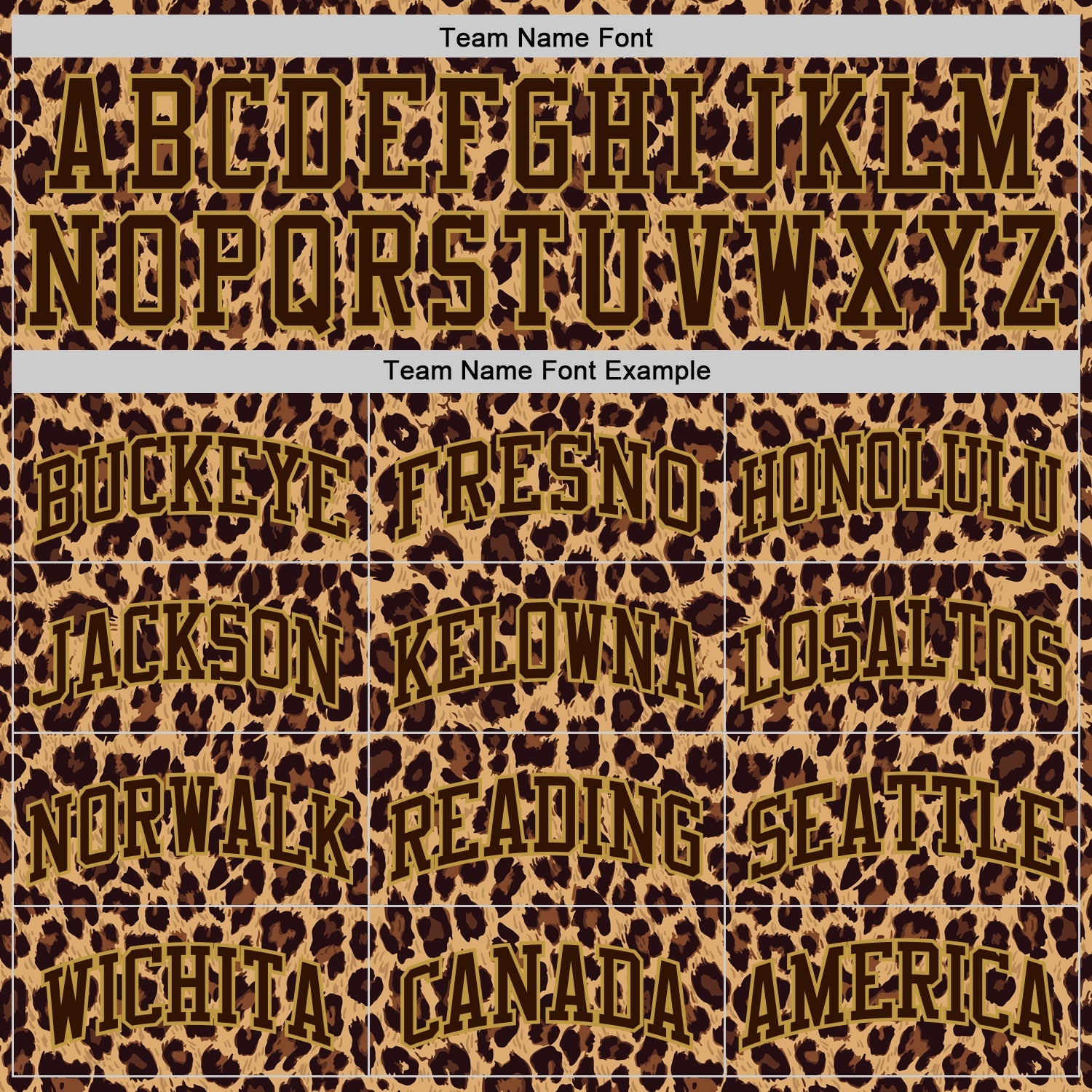 Custom Brown Old Gold Leopard Print Round Neck Sublimation Basketball Set Jersey