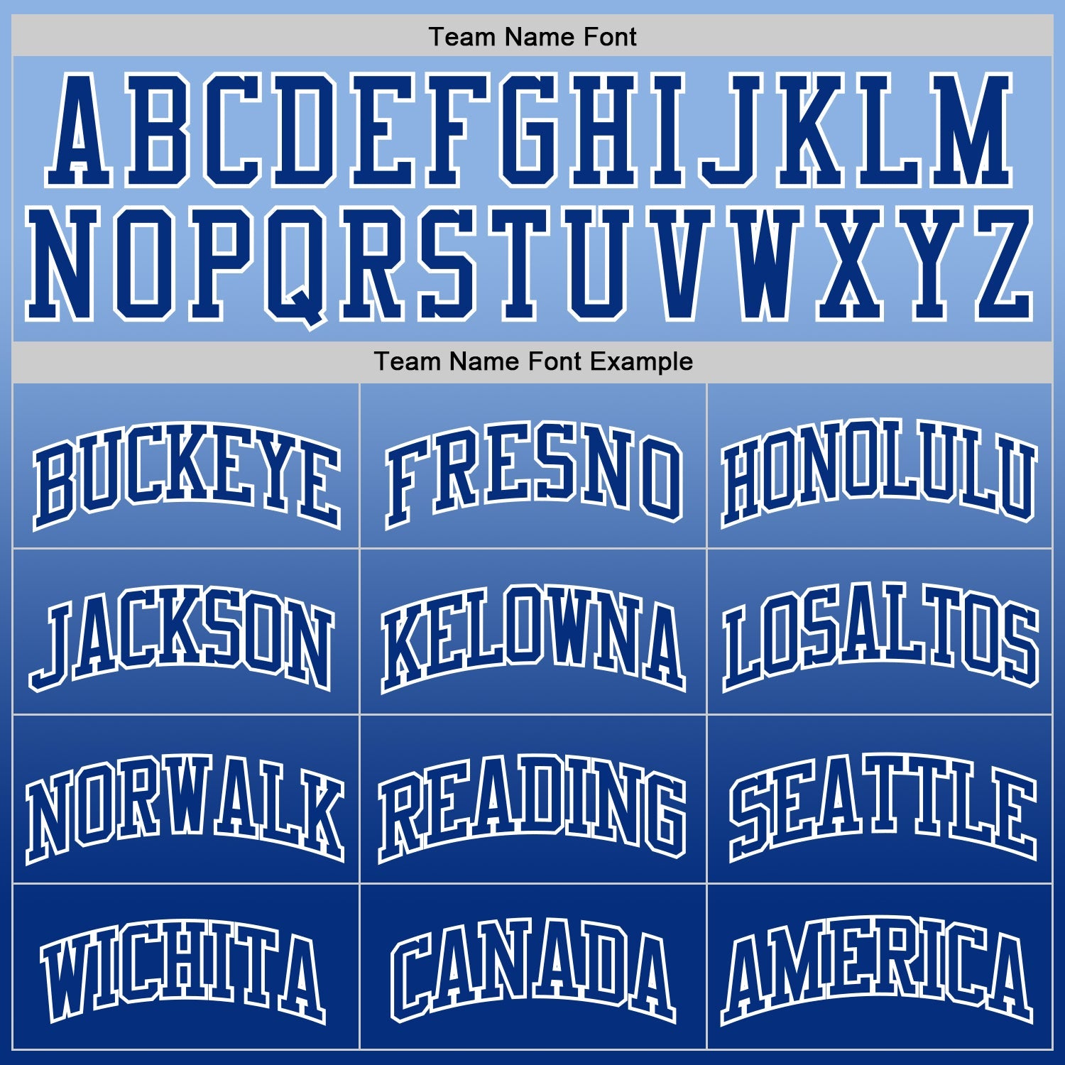 Custom Light Blue Royal-White Fade Fashion Round Neck Sublimation Basketball Set Jersey