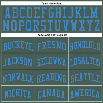 Custom Green Blue Round Neck Basketball Uniform Jersey