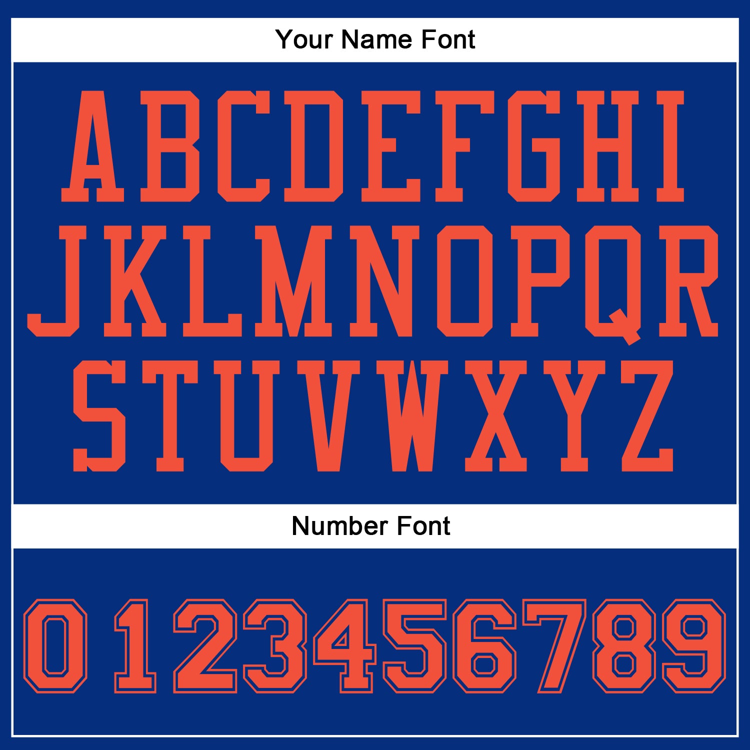 Custom Royal Orange Round Neck Basketball Uniform Jersey