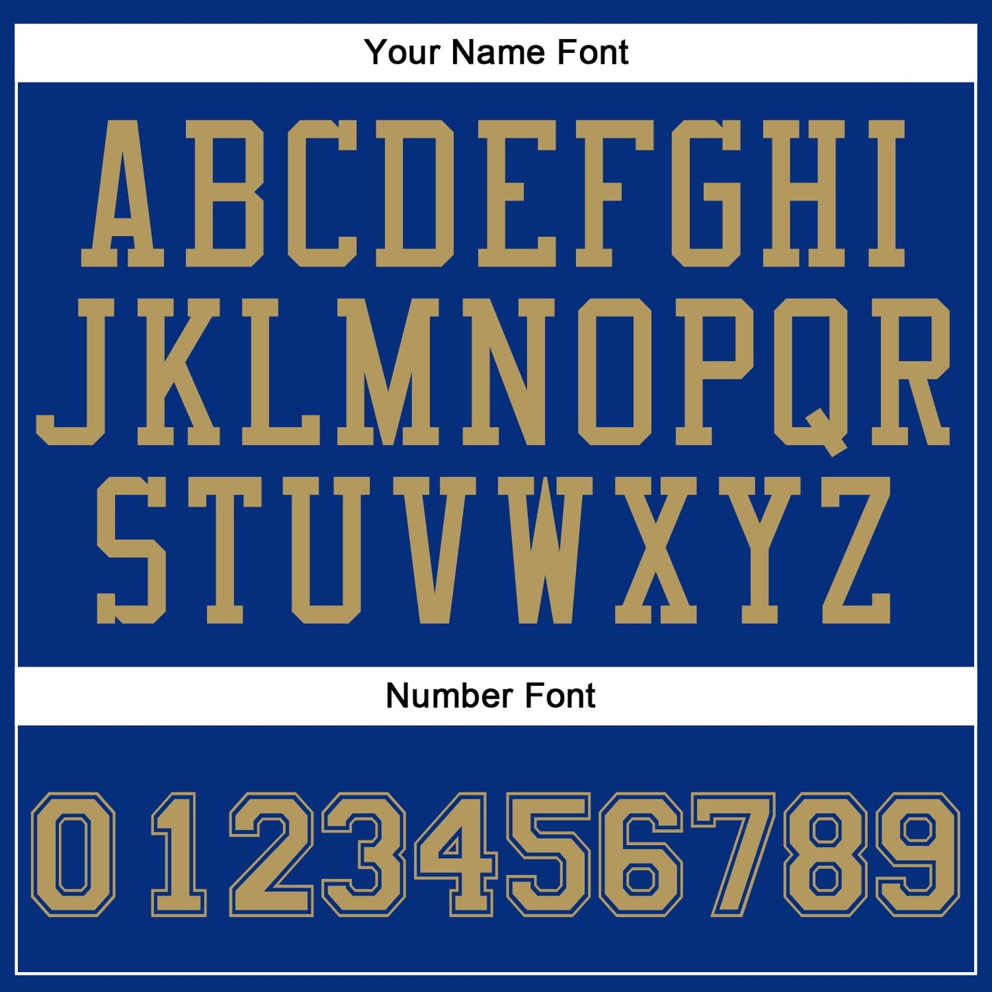 Custom Royal Old Gold Round Neck Basketball Uniform Jersey