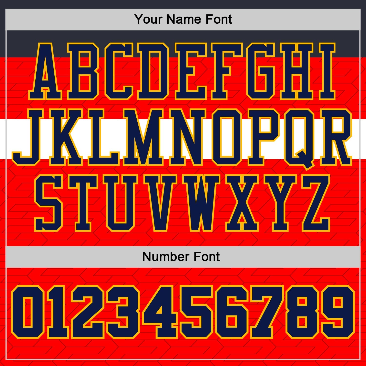 Custom Red Navy White-Gold Geometric Stripe Round Neck Sublimation Basketball Uniform Jersey