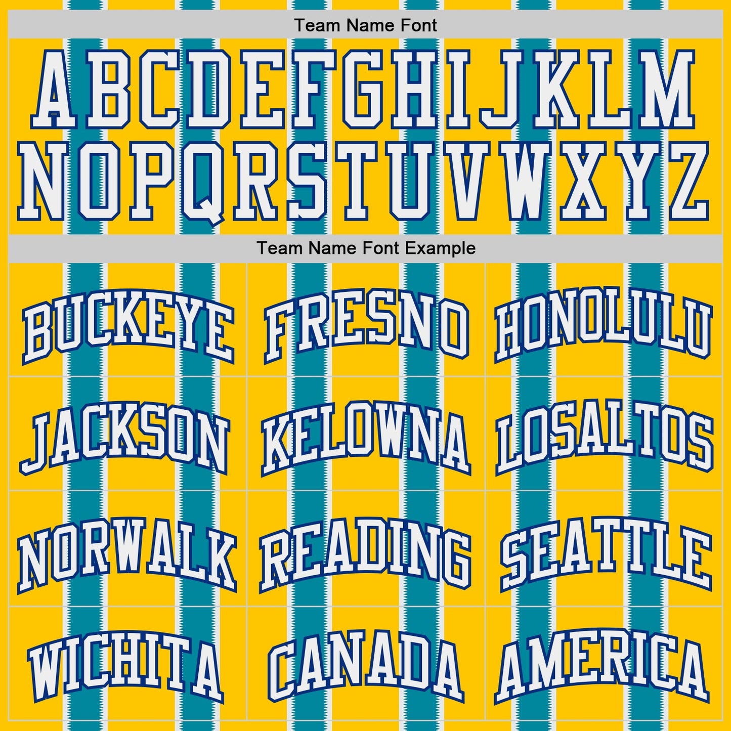 Custom Yellow White Teal Royal-Black Geometric Stripe Round Neck Sublimation Basketball Uniform Jersey