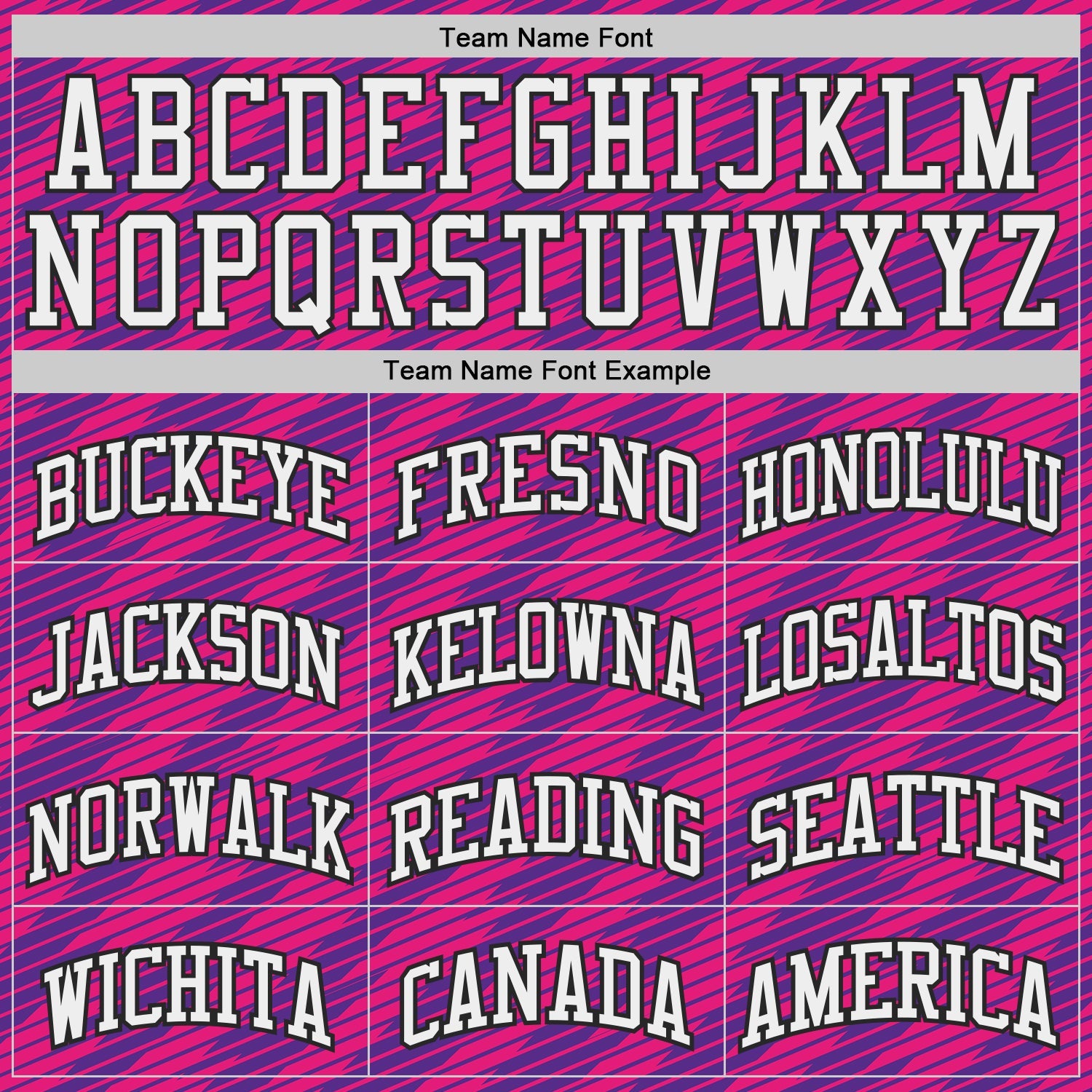 Custom Purple White Hot Pink Black-Gold Geometric Stripe Round Neck Sublimation Basketball Uniform Jersey
