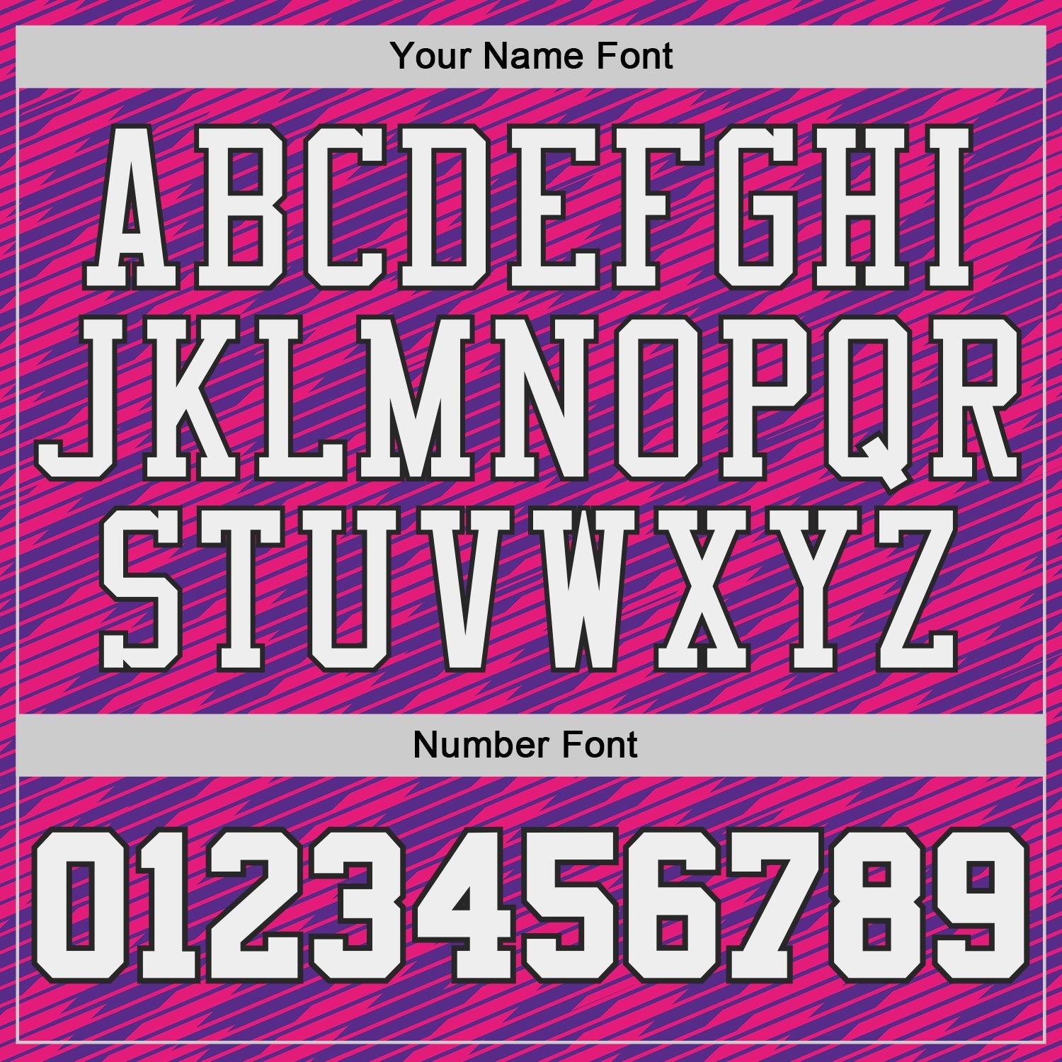 Custom Purple White Hot Pink Black-Gold Geometric Stripe Round Neck Sublimation Basketball Uniform Jersey