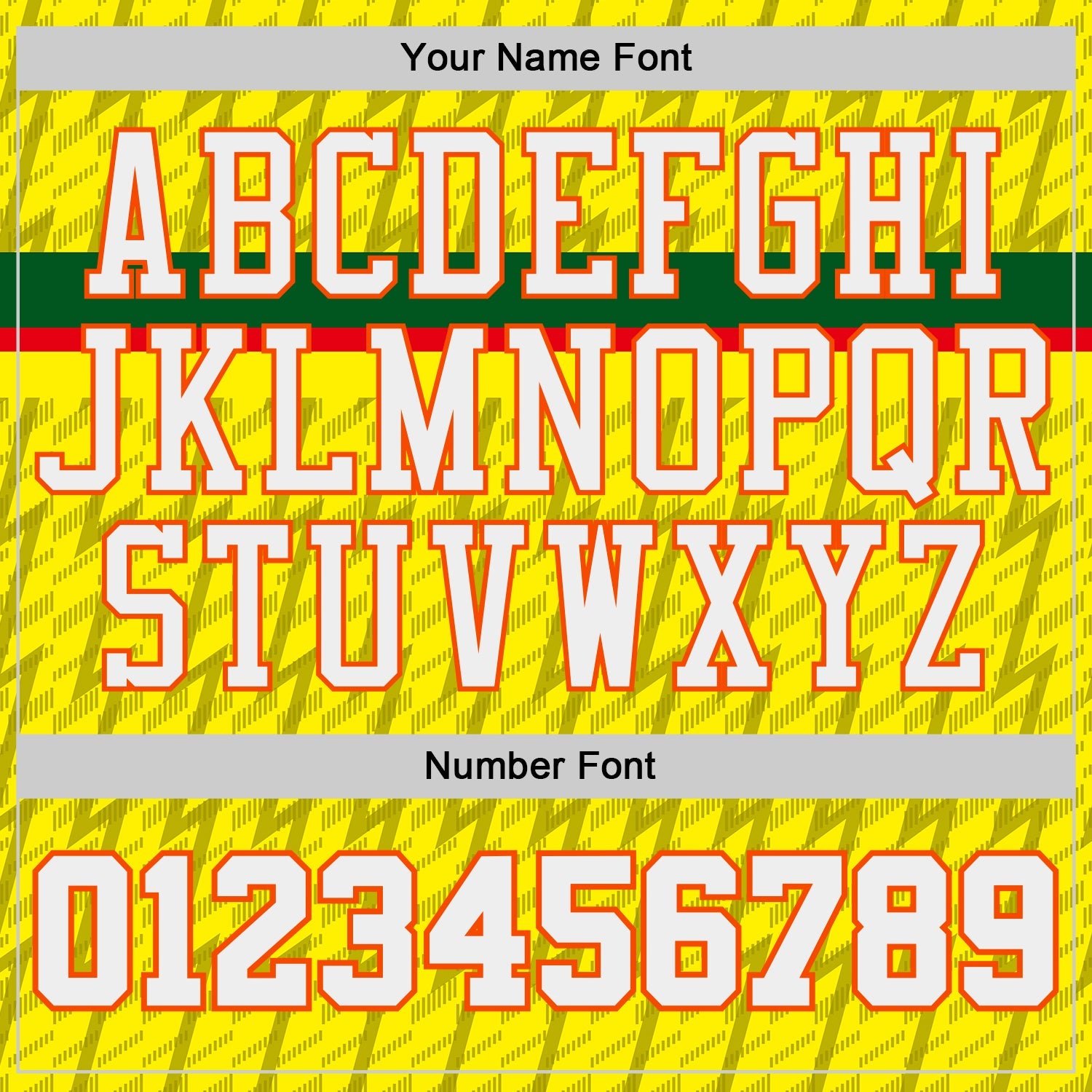 Custom Yellow White Green Gray Orange-Navy Lightning Stripe Round Neck Sublimation Basketball Uniform Jersey