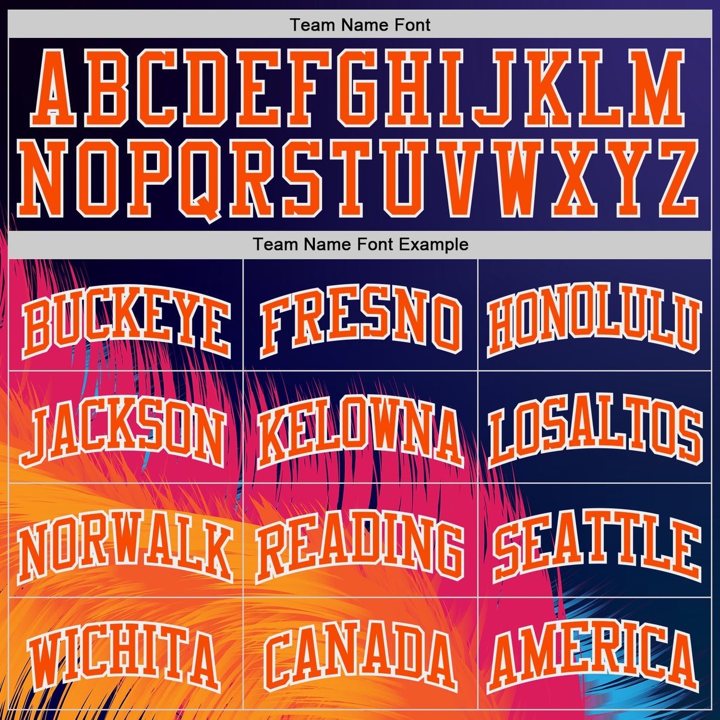 Custom Purple Orange Pink-White Feather Wing Boho Style Round Neck Sublimation Basketball Uniform Jersey