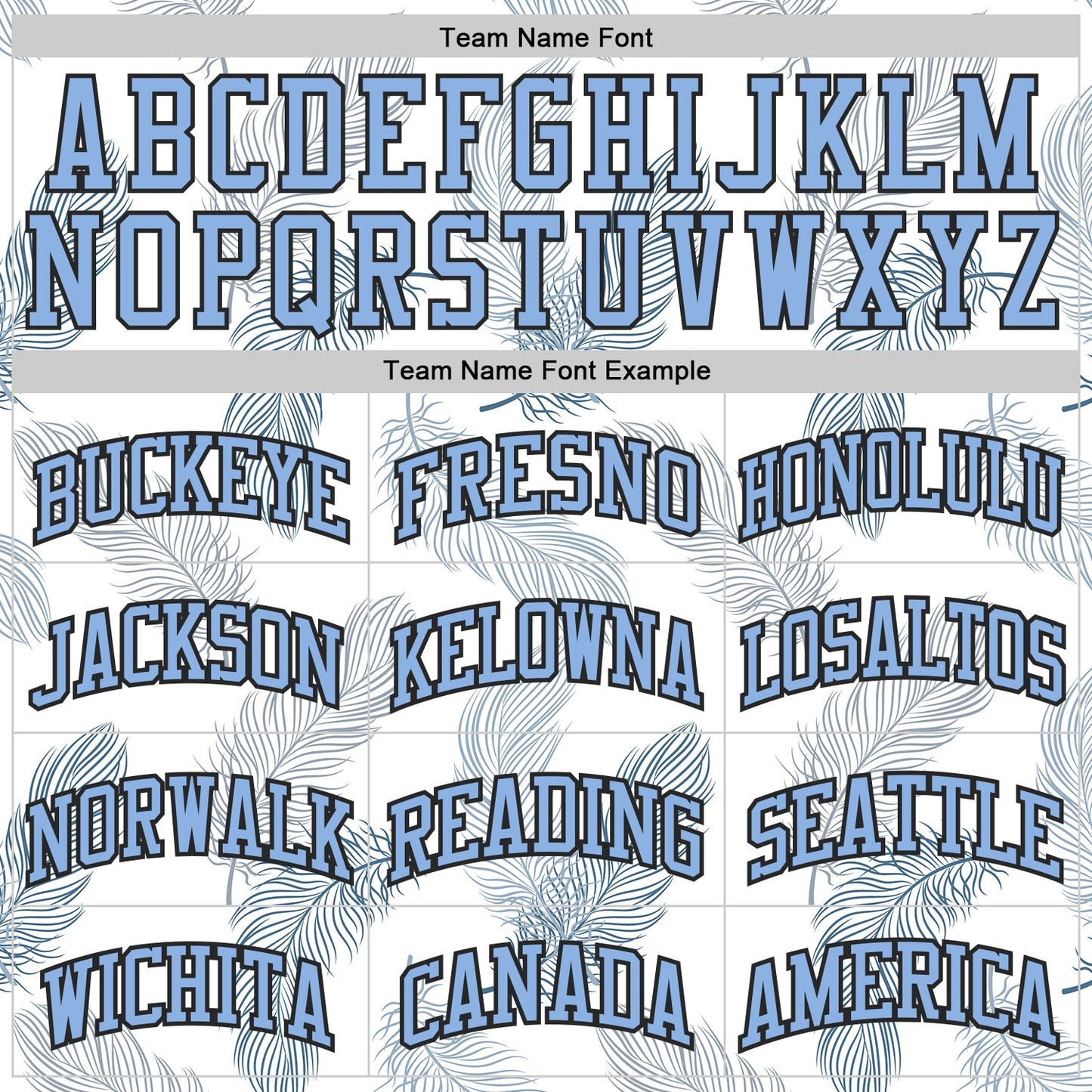 Custom White Light Blue-Black Feather Boho Style Round Neck Sublimation Basketball Uniform Jersey