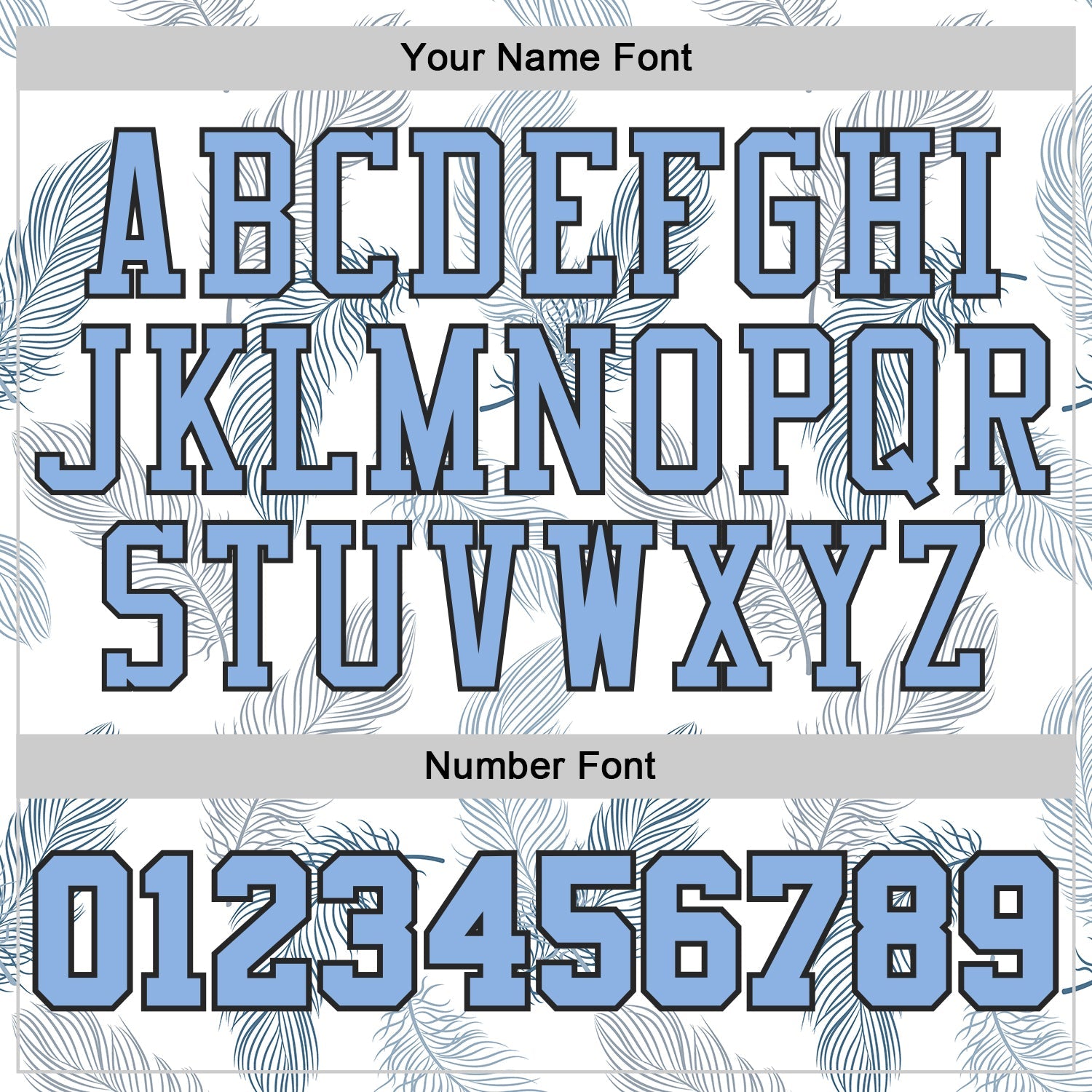 Custom White Light Blue-Black Feather Boho Style Round Neck Sublimation Basketball Uniform Jersey