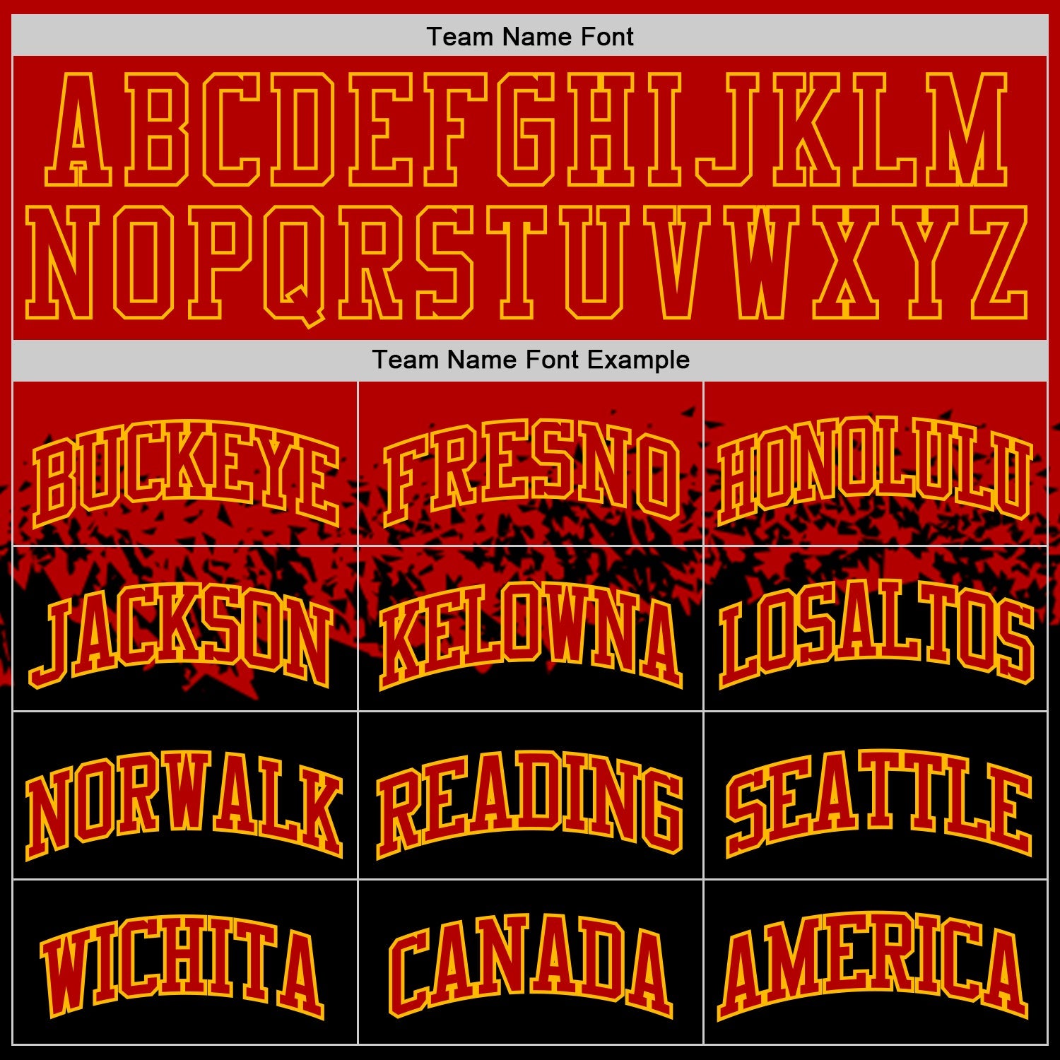Custom Red Black-Gold Shattered Geometric Side Panel Stripe Round Neck Sublimation Basketball Set Jersey