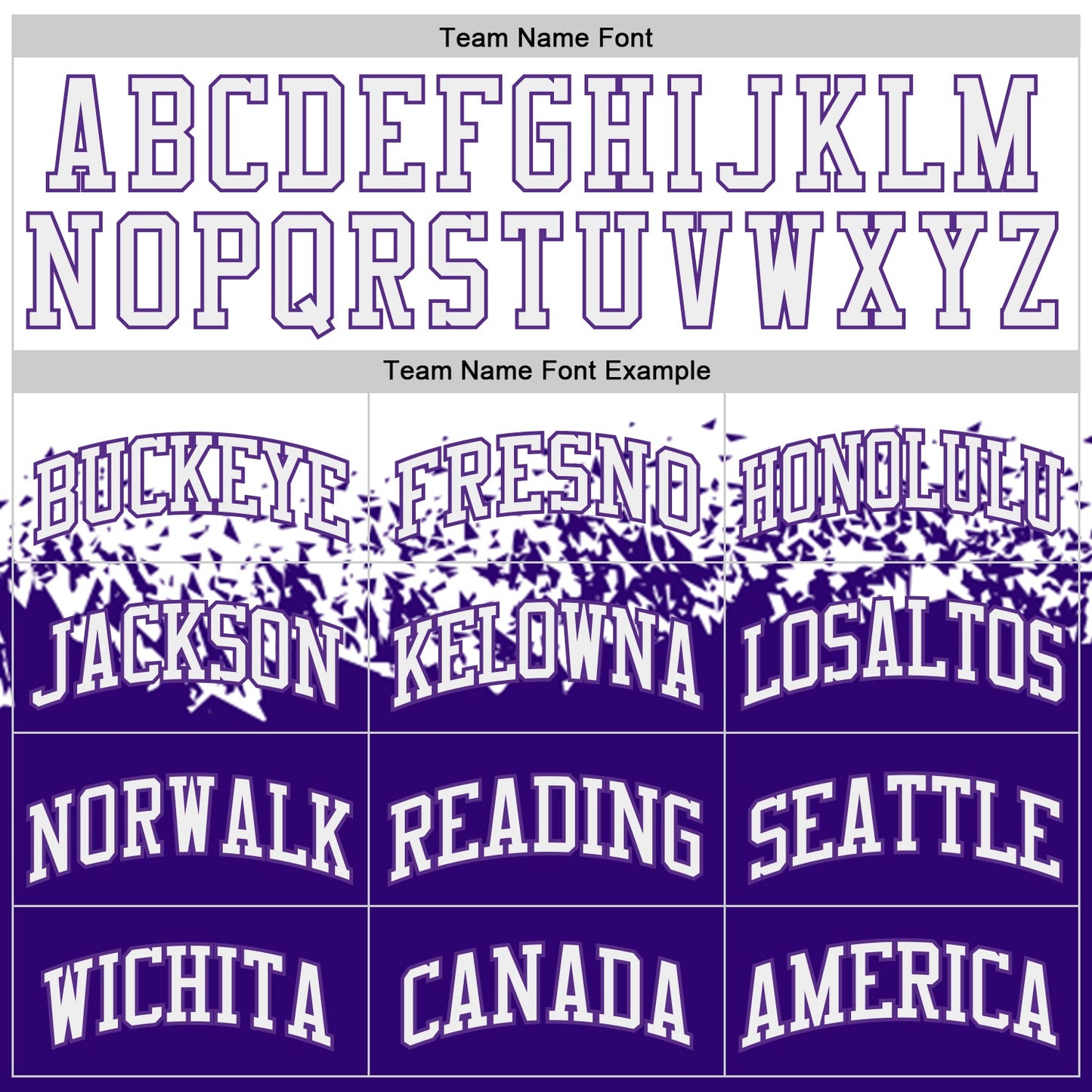 Custom White-Purple Shattered Geometric Side Panel Stripe Round Neck Sublimation Basketball Set Jersey