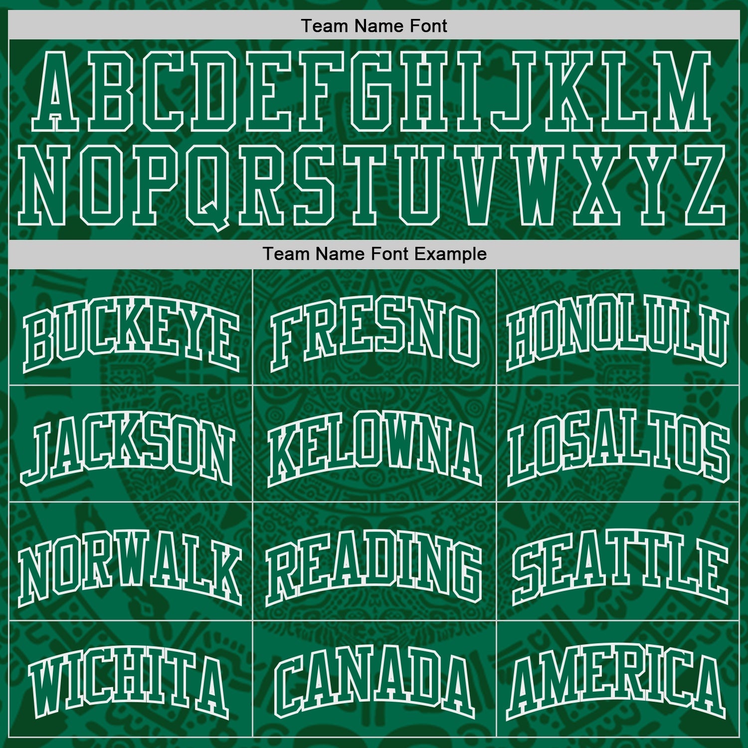 Custom Kelly Green-White Tribal Ethnic Aztec Sun Stone Side Panel Stripe Round Neck Sublimation Basketball Set Jersey