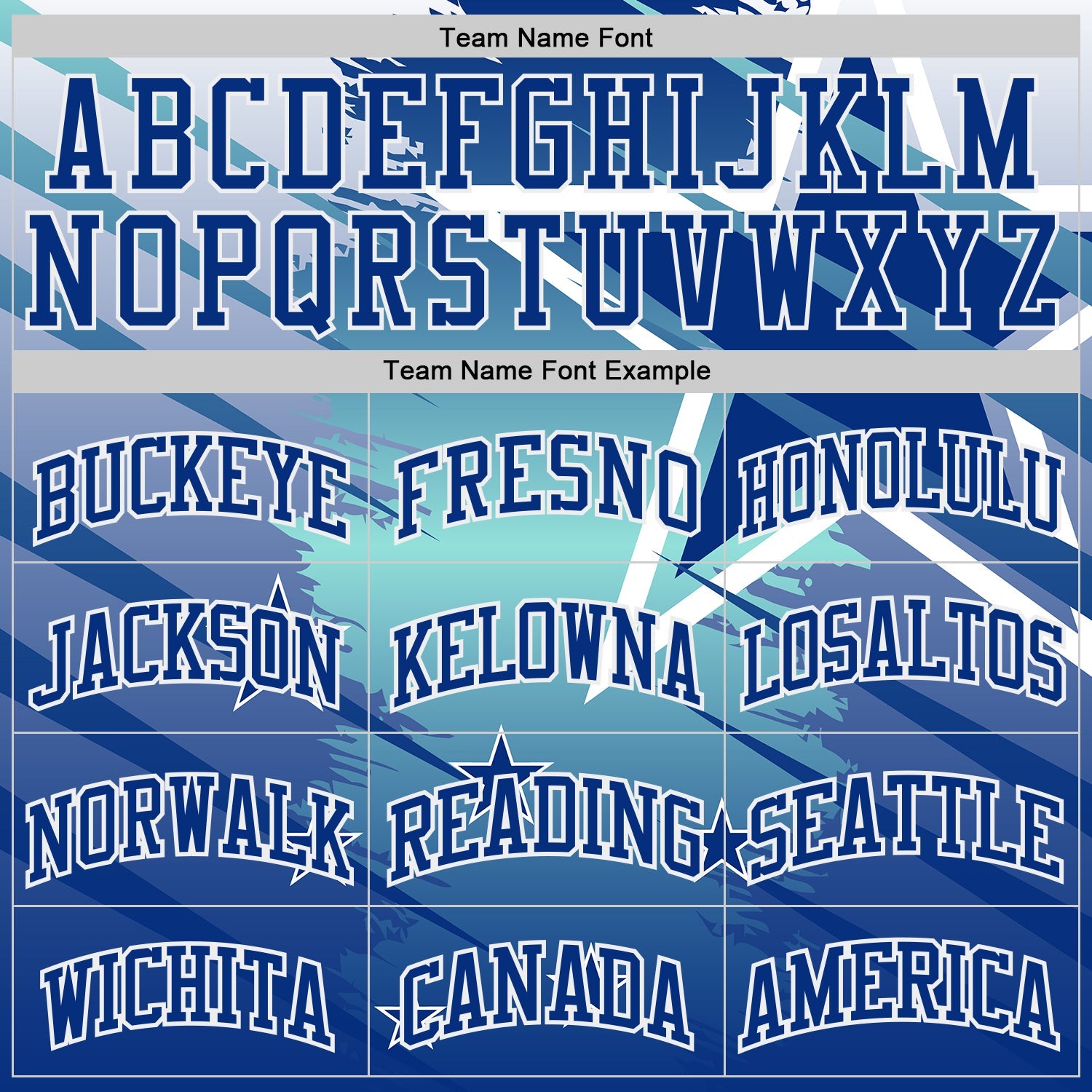 Custom Blue Royal-White Star Grunge Brush Stroke Gradient Round Neck Sublimation Basketball Uniform Jersey