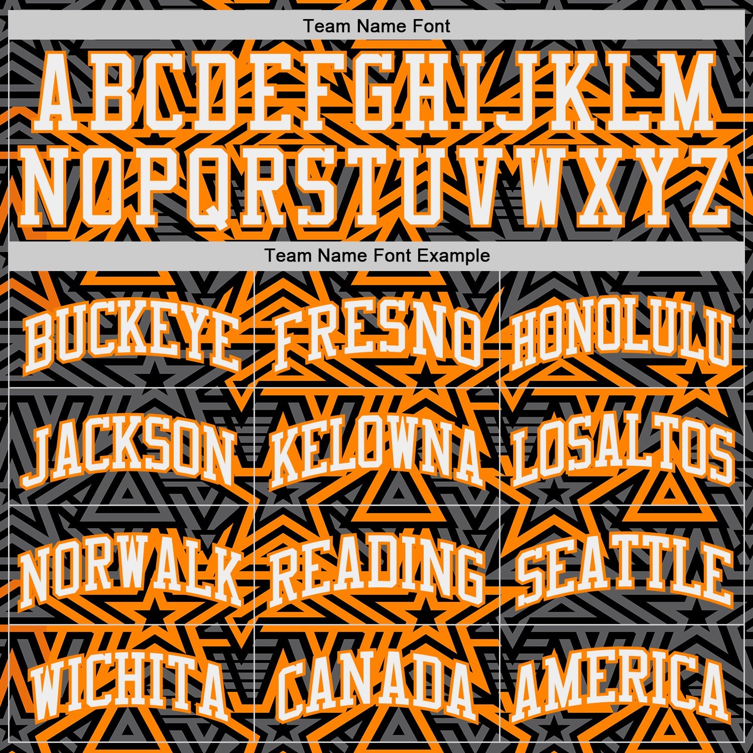 Custom Steel Gray White Bay Orange-Black Geometric Starburst Color Block Round Neck Sublimation Basketball Uniform Jersey
