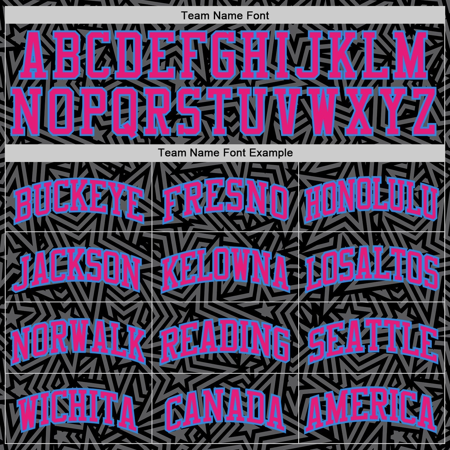 Custom Black Hot Pink-Powder Blue Geometric Starburst Color Block Round Neck Sublimation Basketball Uniform Jersey