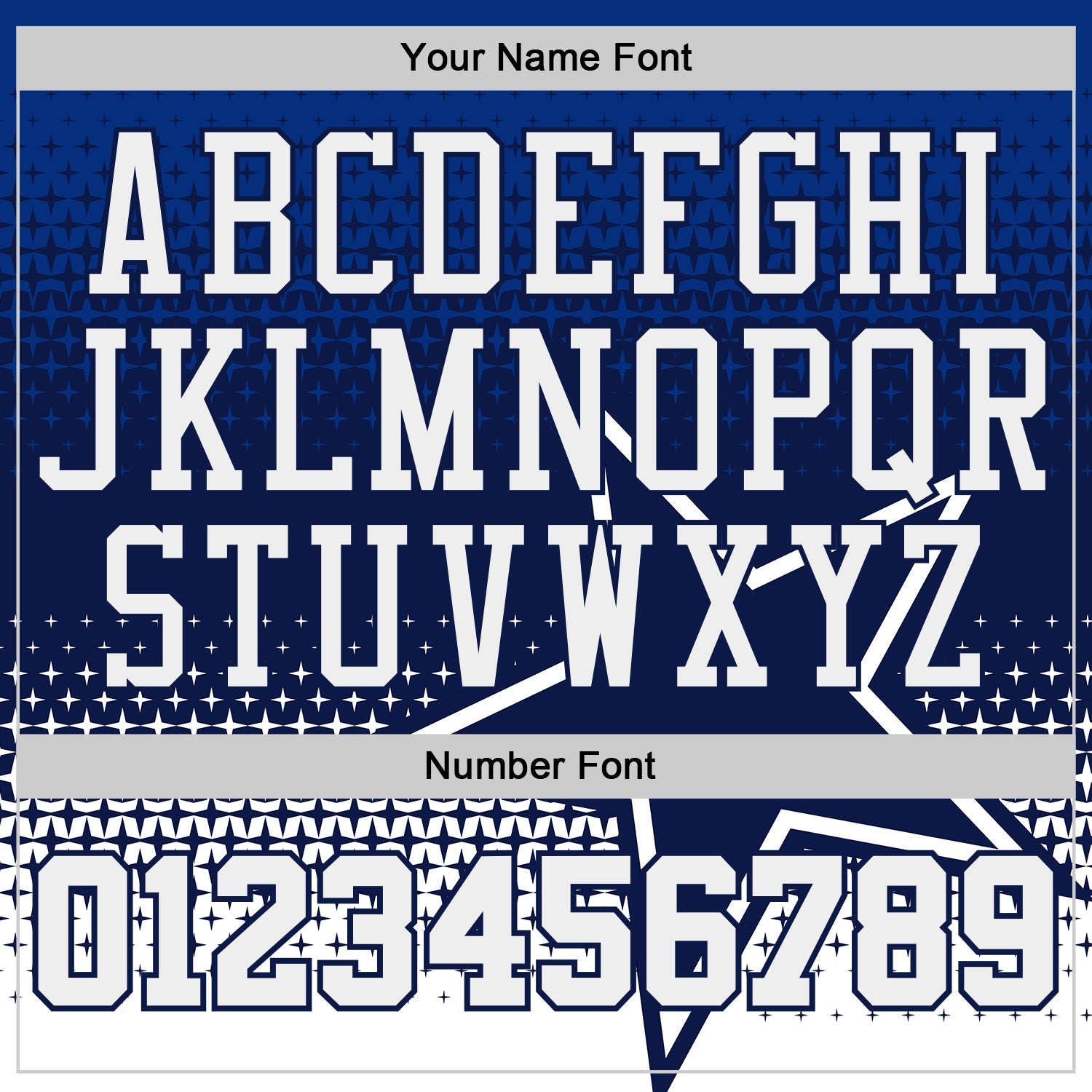 Custom Navy-White Star Dot Gradient Round Neck Sublimation Basketball Uniform Jersey