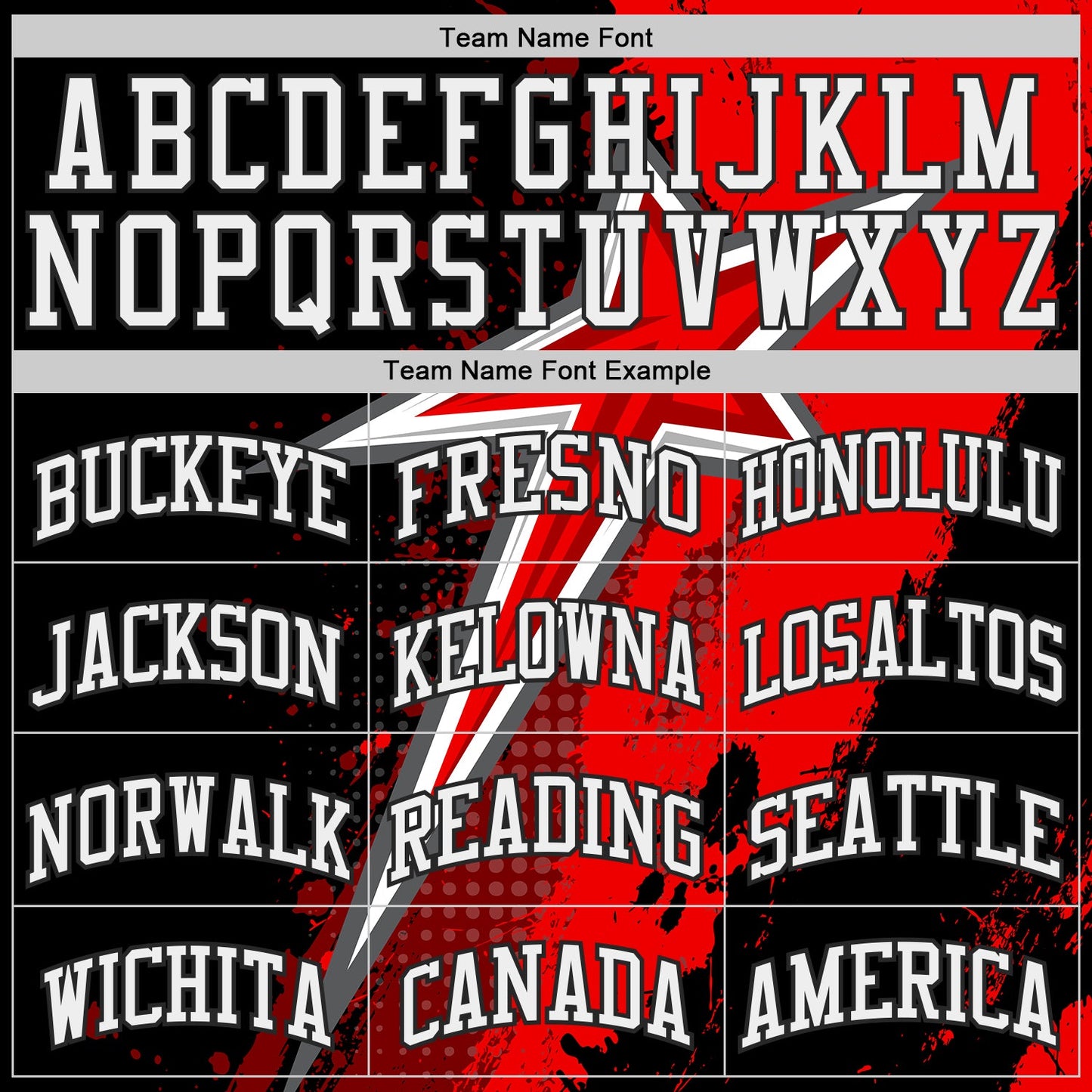 Custom Black White-Red Splatter Star Round Neck Sublimation Basketball Uniform Jersey