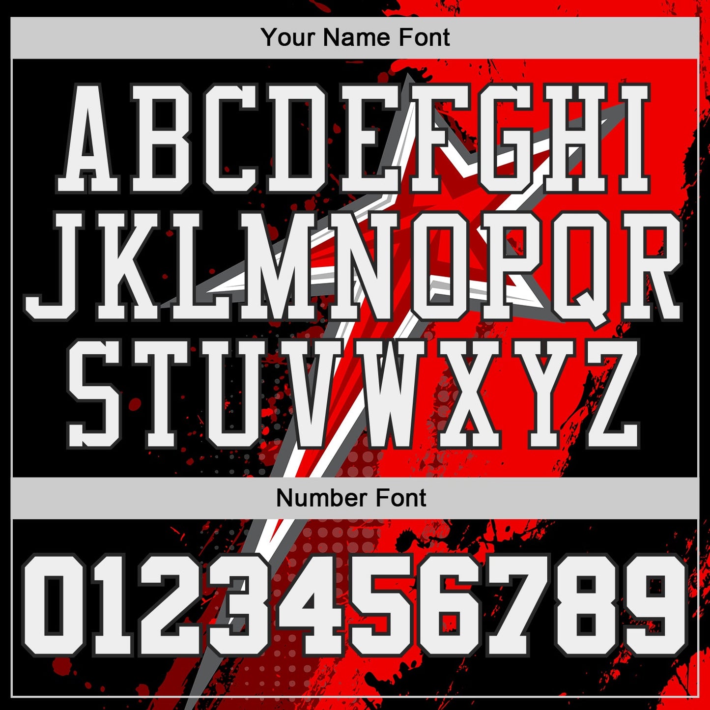 Custom Black White-Red Splatter Star Round Neck Sublimation Basketball Uniform Jersey