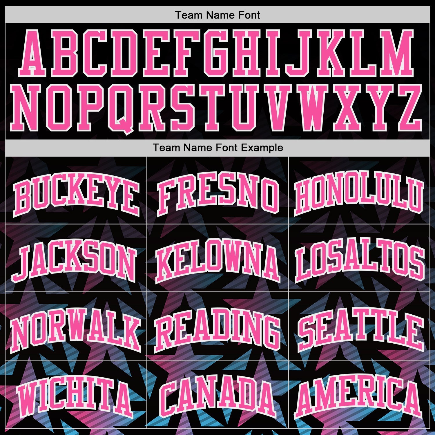 Custom Black Pink-White Gradient Star Round Neck Sublimation Basketball Uniform Jersey