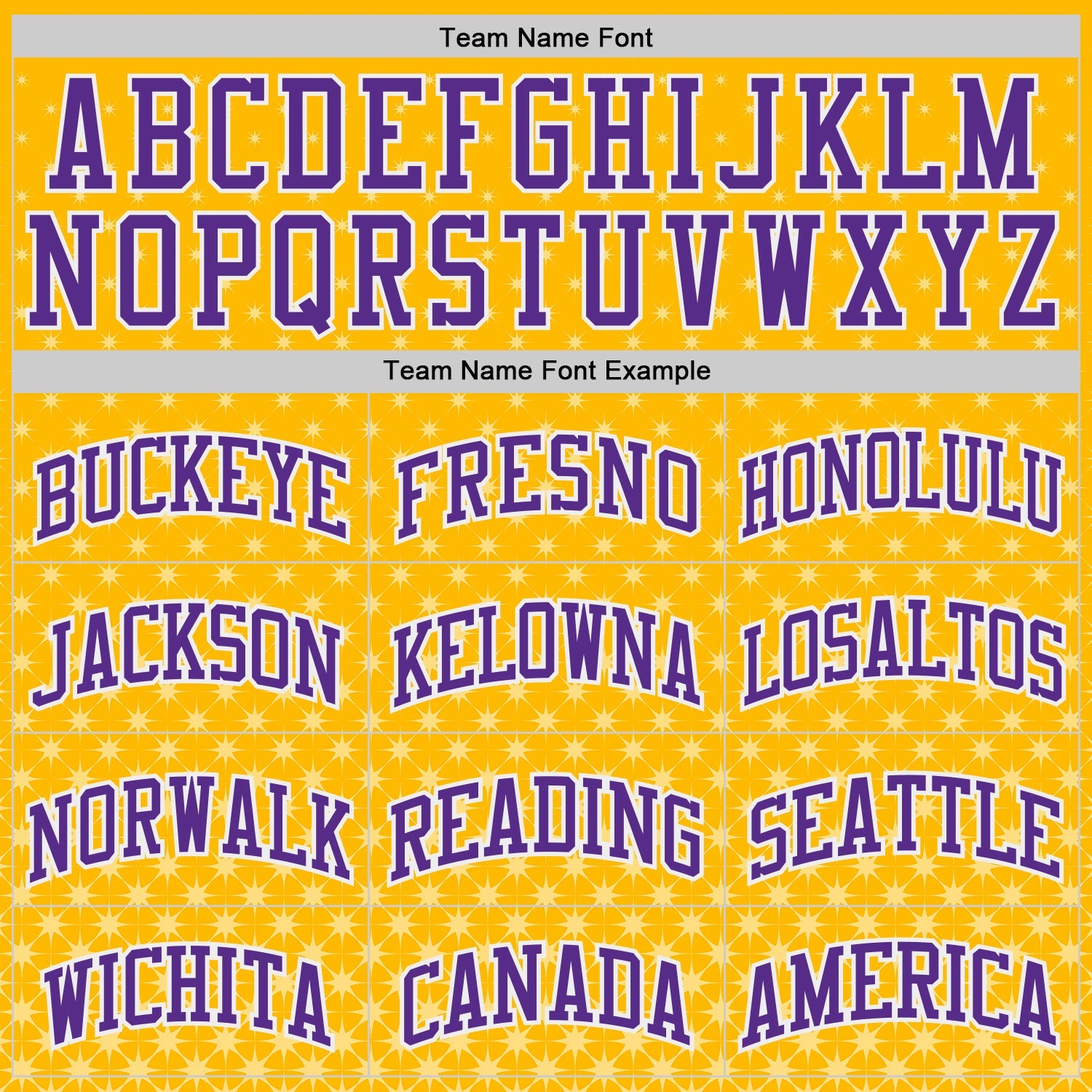 Custom Gold Purple-White Star Starry Speckle Round Neck Sublimation Basketball Uniform Jersey