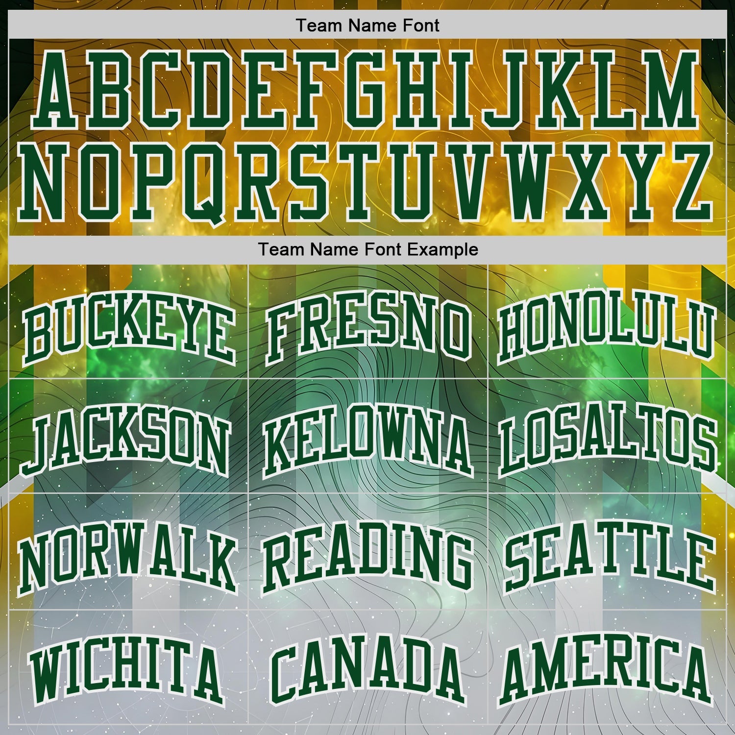 Custom Yellow Green Gray-White Nebula Starry Galaxy Space Round Neck Sublimation Basketball Uniform Jersey