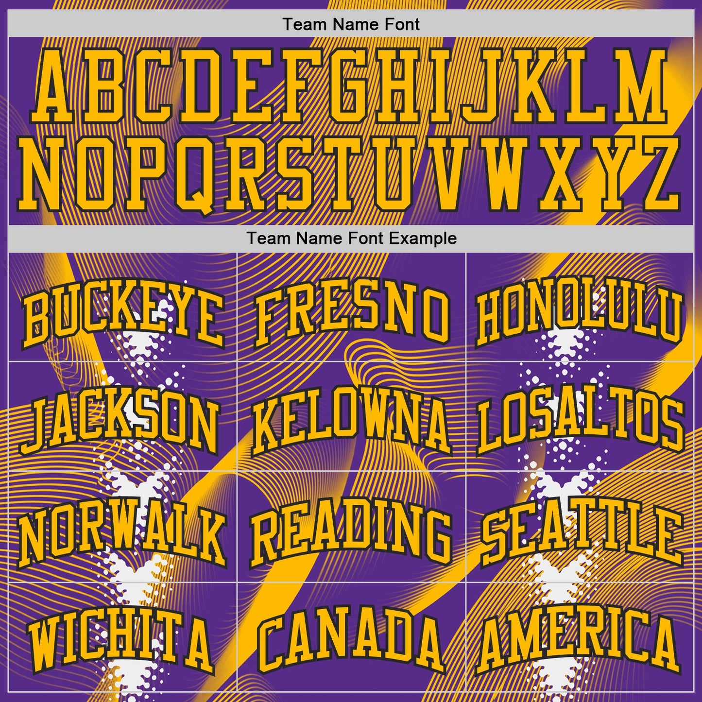 Custom Purple Gold-Black Wave Gradient Dot Round Neck Sublimation Basketball Uniform Jersey