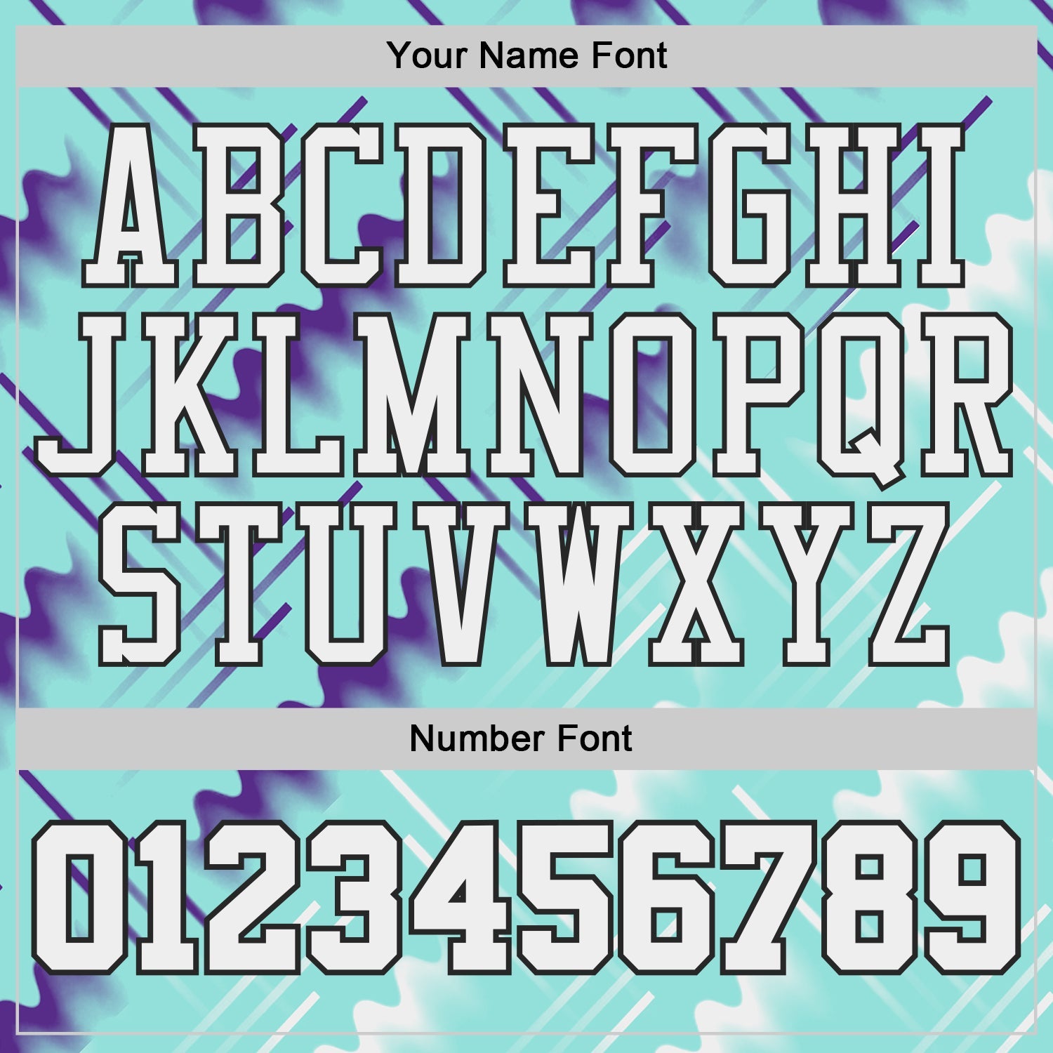 Custom Ice Blue White Purple-Black Geometric Wave Gradient Round Neck Sublimation Basketball Uniform Jersey
