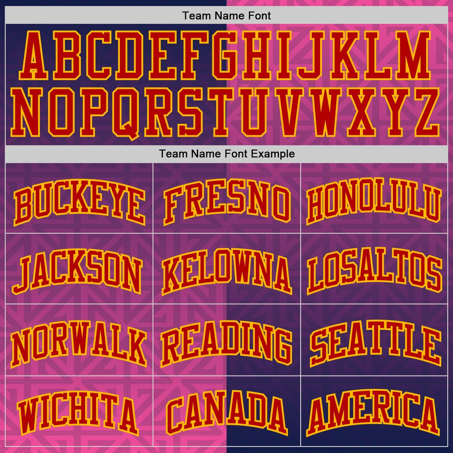 Custom Purple Red Hot Pink Gold-White Geometric Texture Gradient Round Neck Sublimation Basketball Uniform Jersey